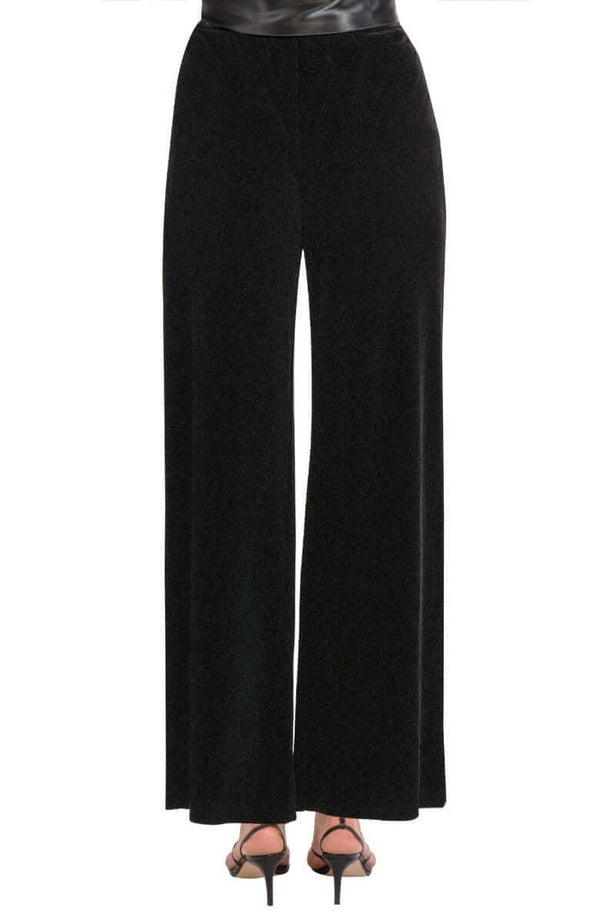 Palazzo Pant - Luxe Velvet Navy / XL