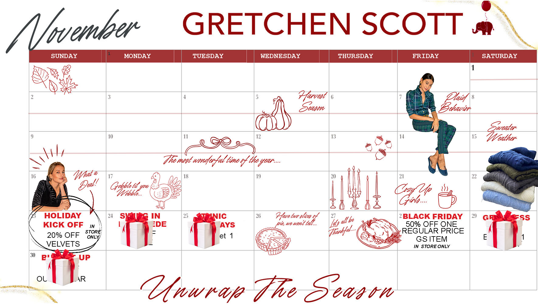 Unwrap The Season: Holiday KICK OFF