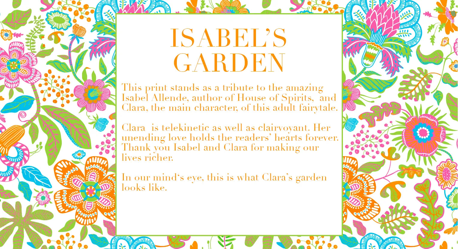 Isabel's Garden