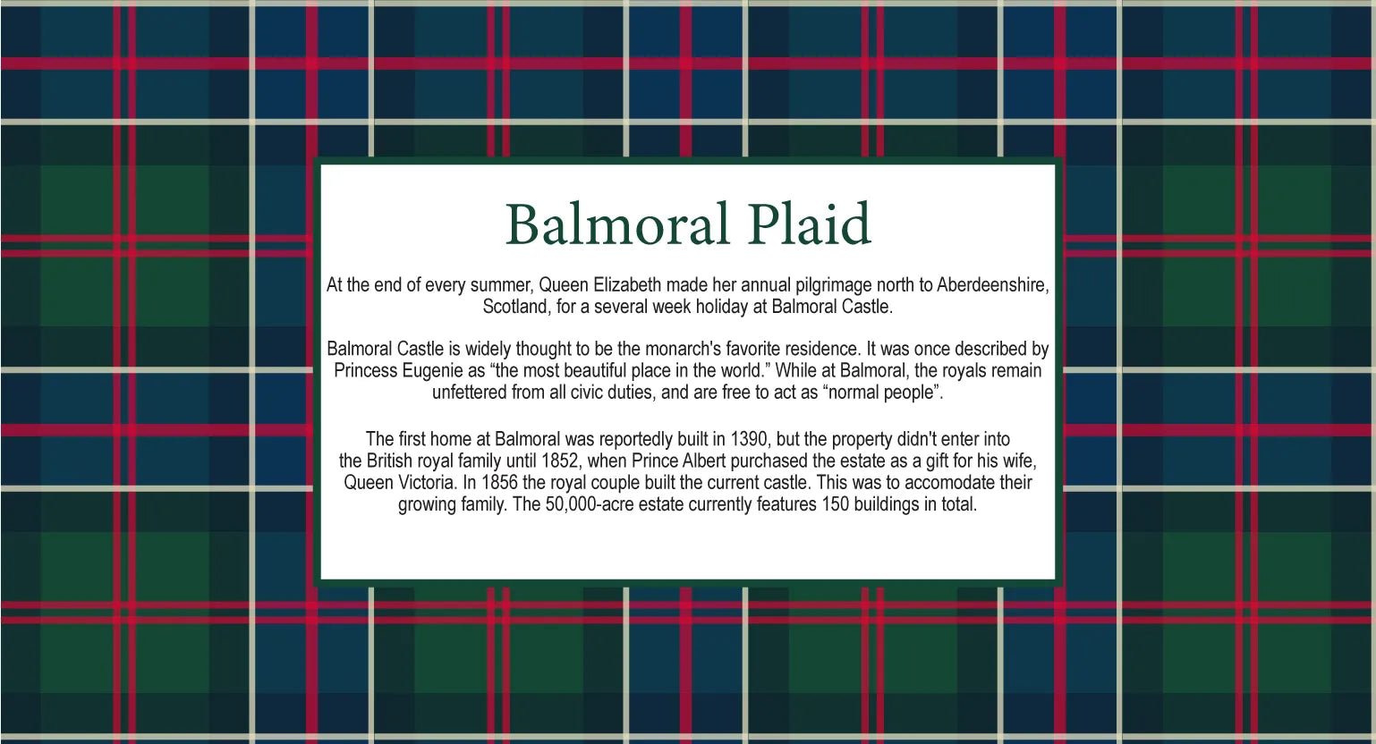Balmoral Plaid - Gretchen Scott