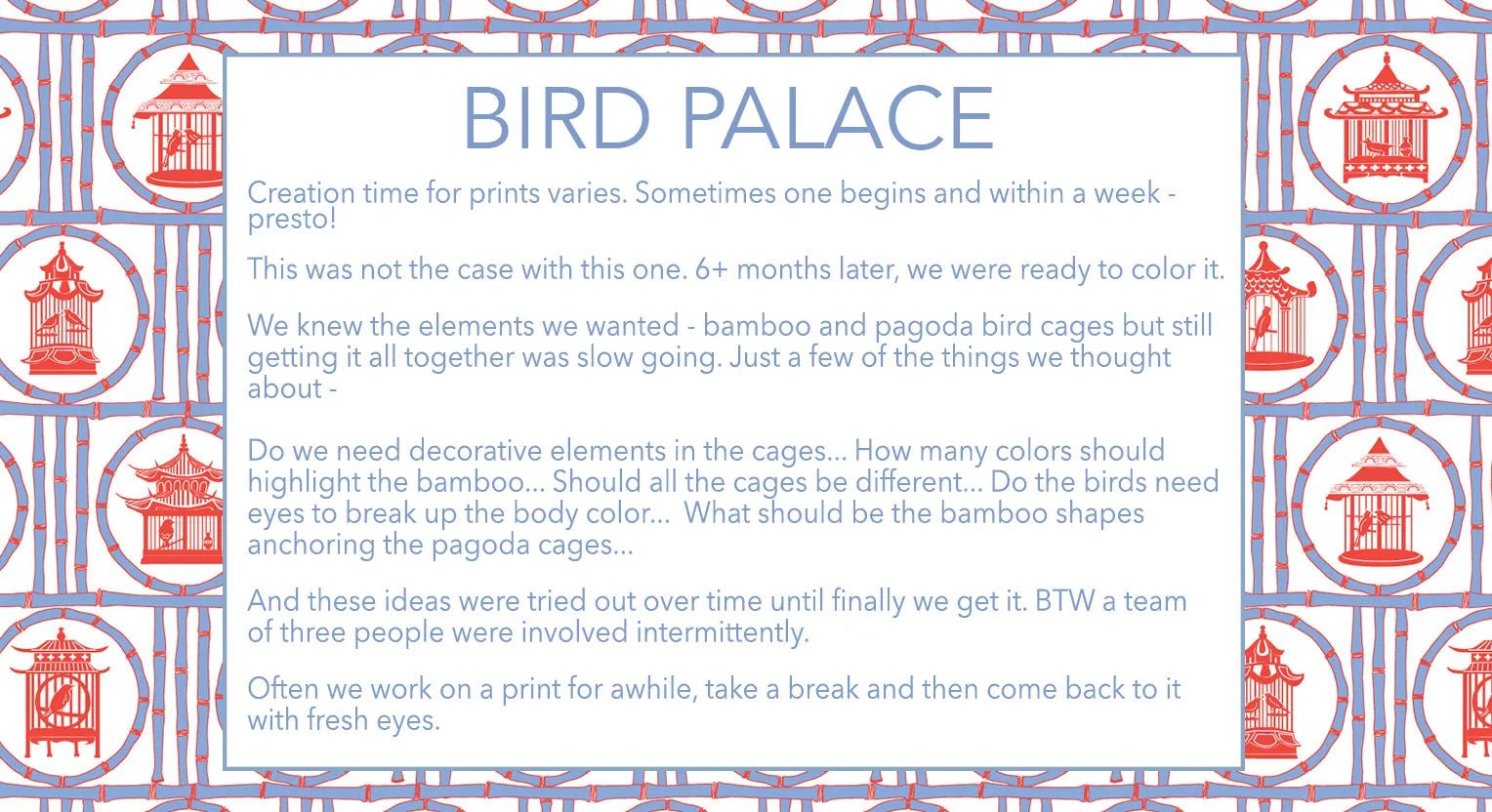 Bird Palace - Gretchen Scott
