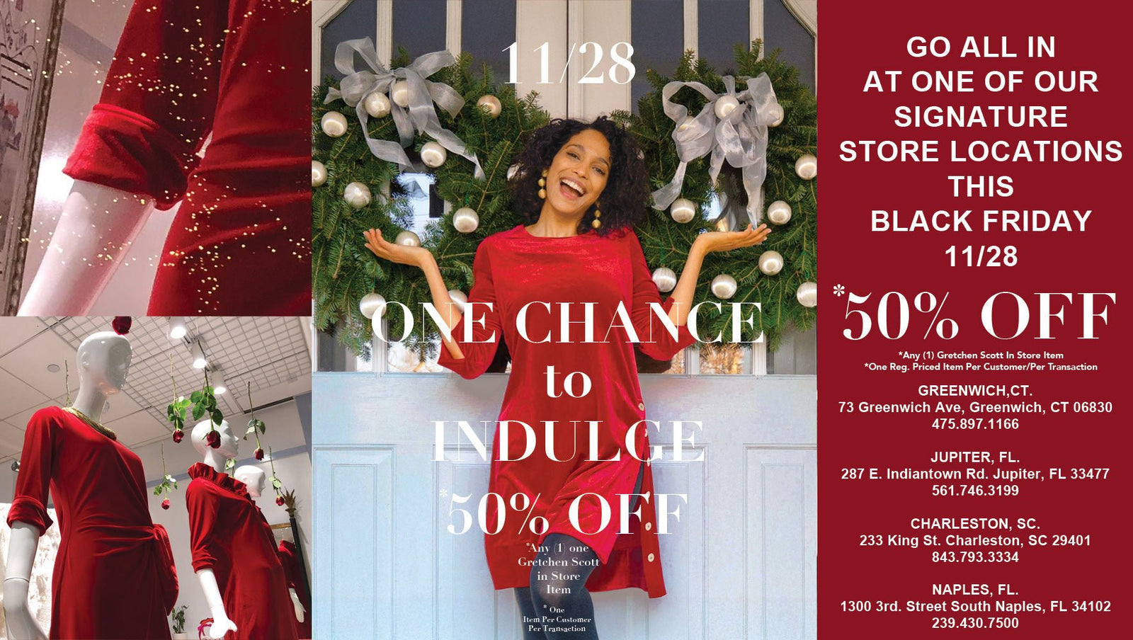 Black Friday '25 - 11/28 In-Store Incentive - Gretchen Scott