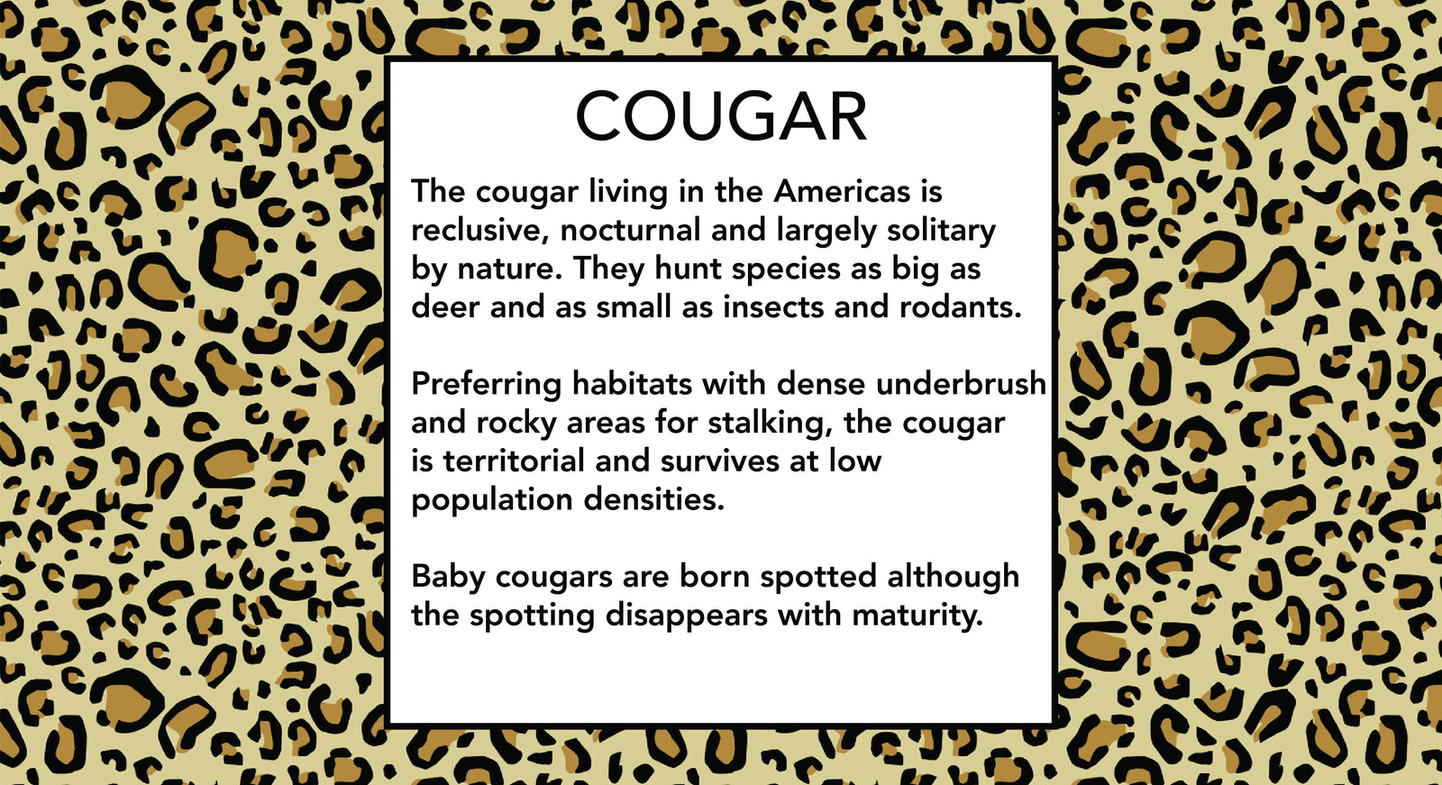 Cougar - Gretchen Scott