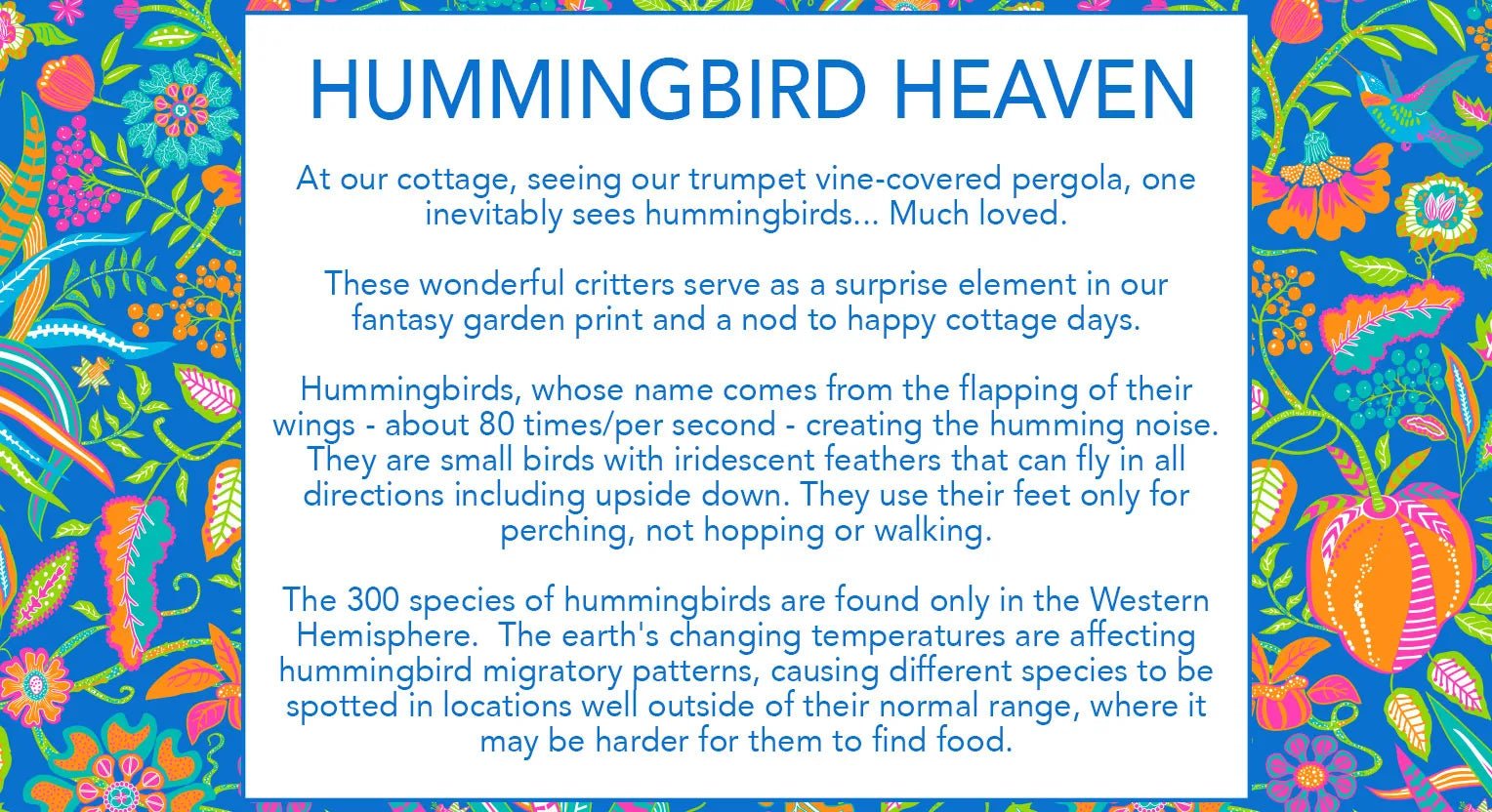 Hummingbird Heaven - Gretchen Scott