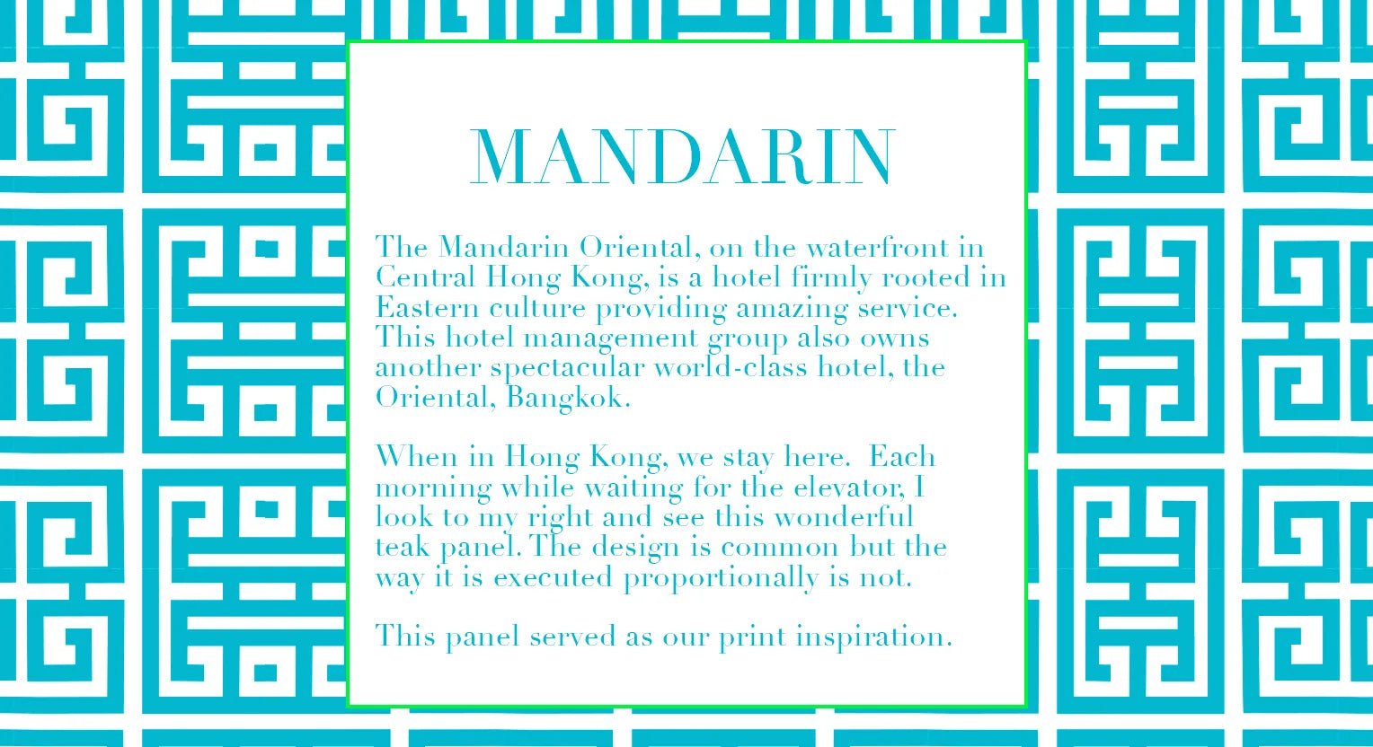 Mandarin - Gretchen Scott