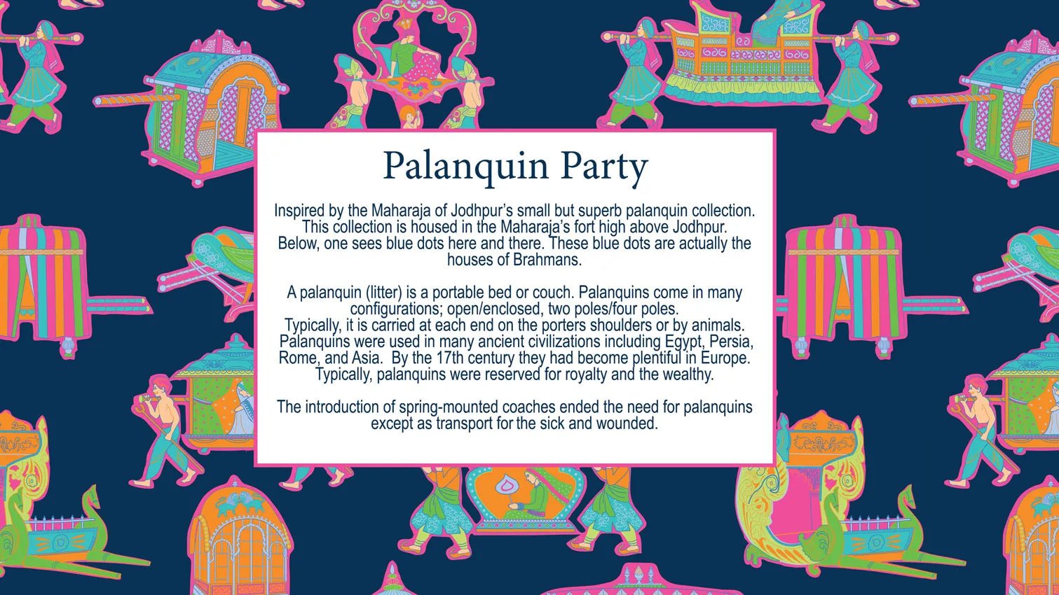 Palanquin Party - Gretchen Scott