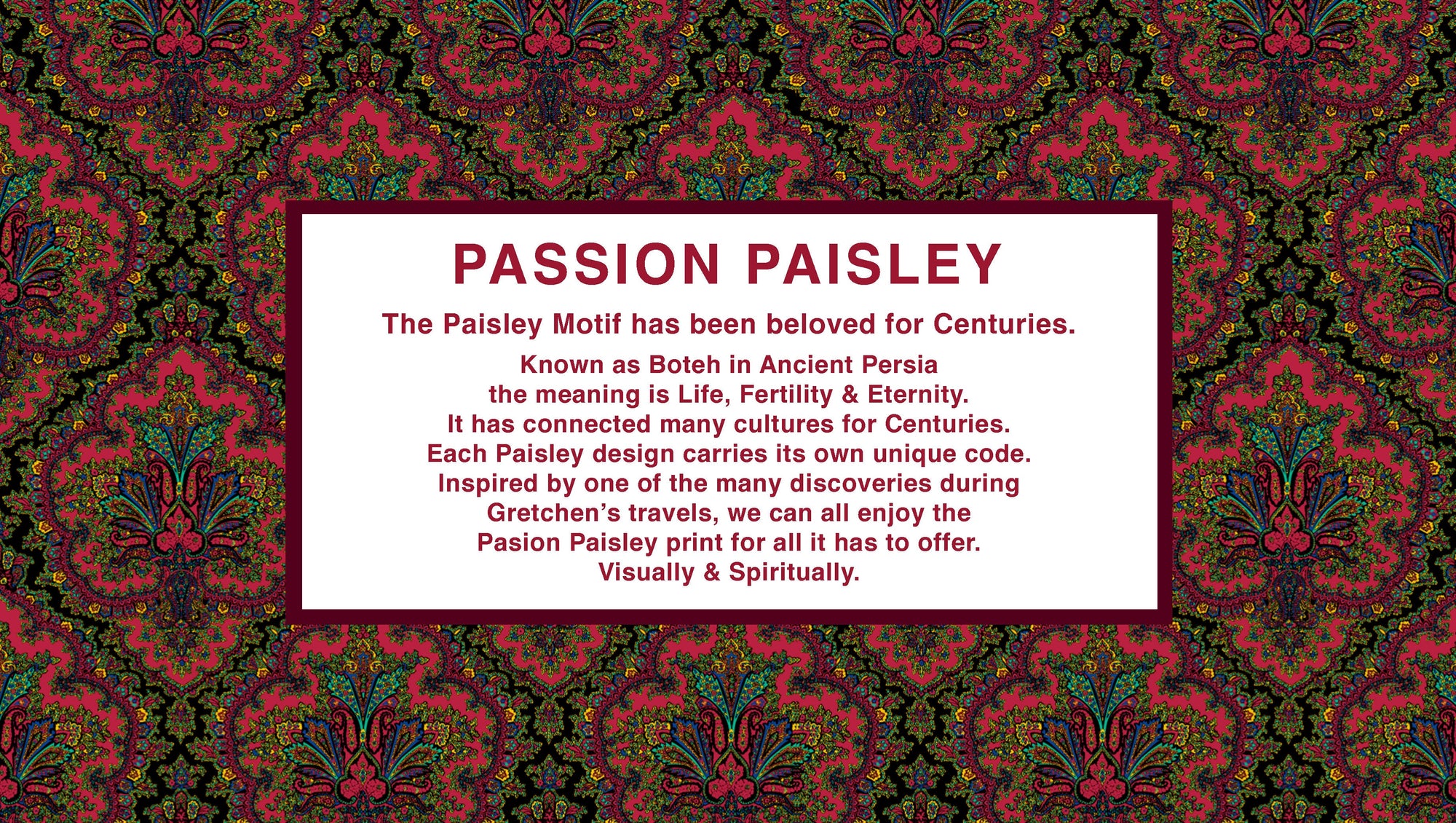 Passion Paisley