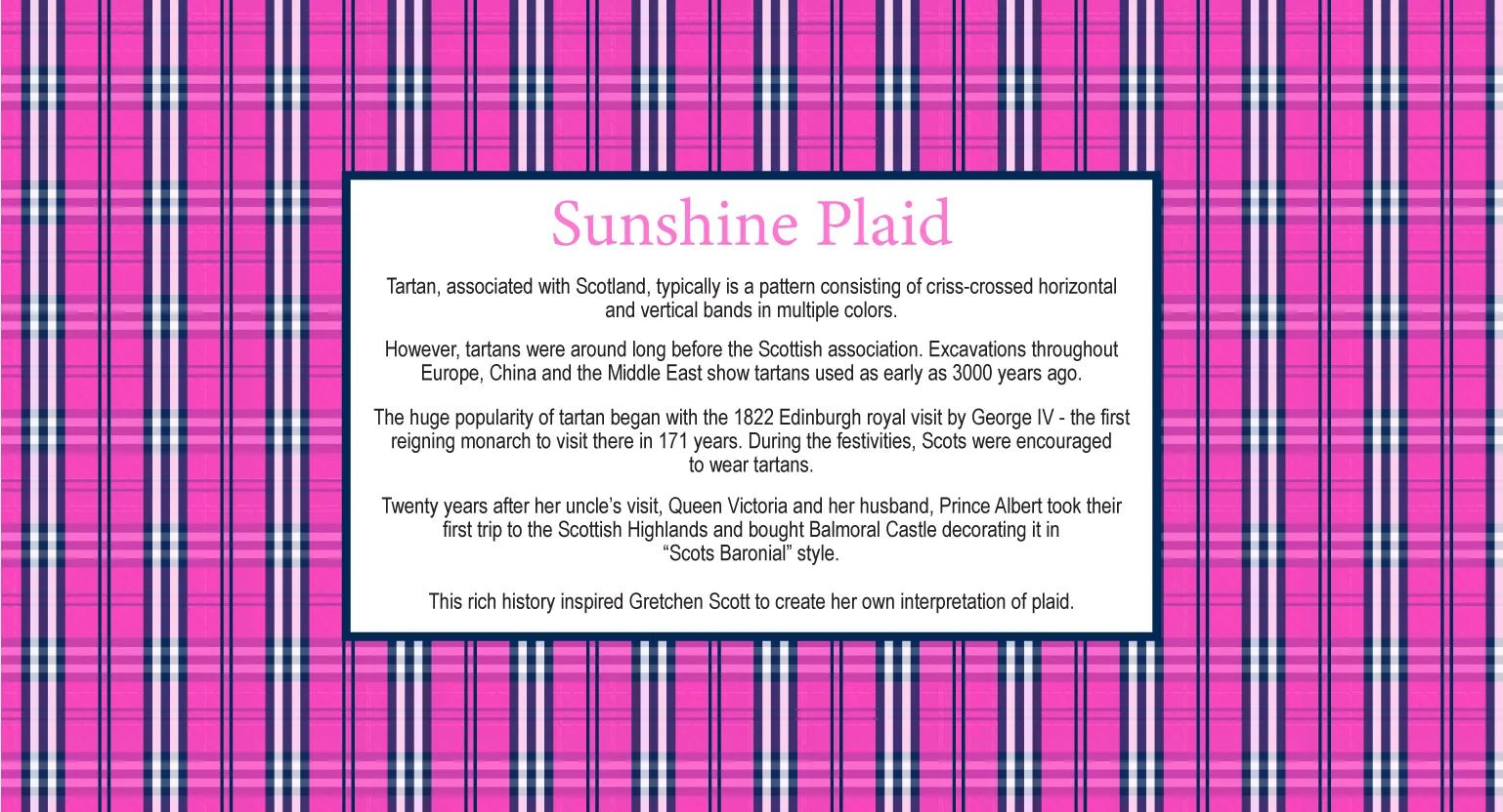 Sunshine Plaid - Gretchen Scott