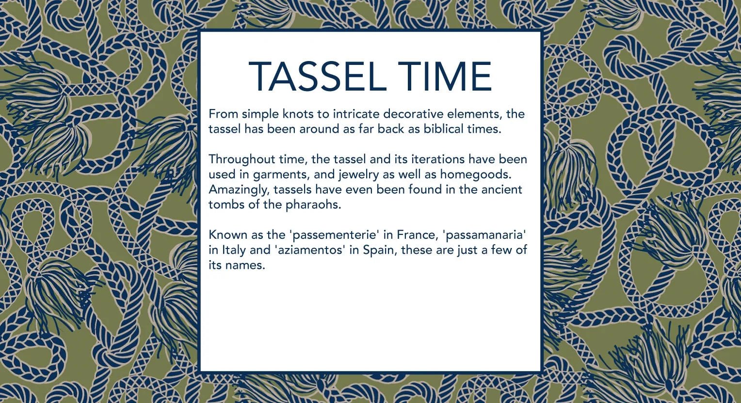Tassel Time - Gretchen Scott