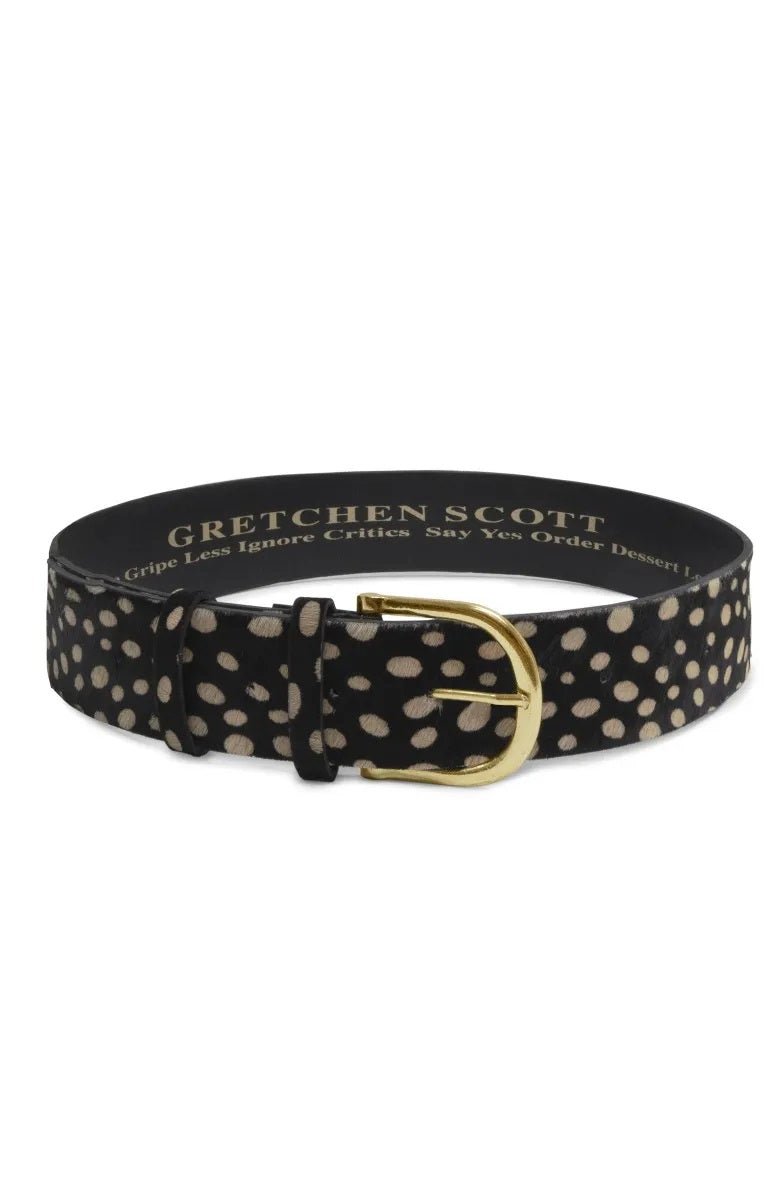 1 or 2 Inch Belted Bliss - Dalmatian - Gretchen Scott