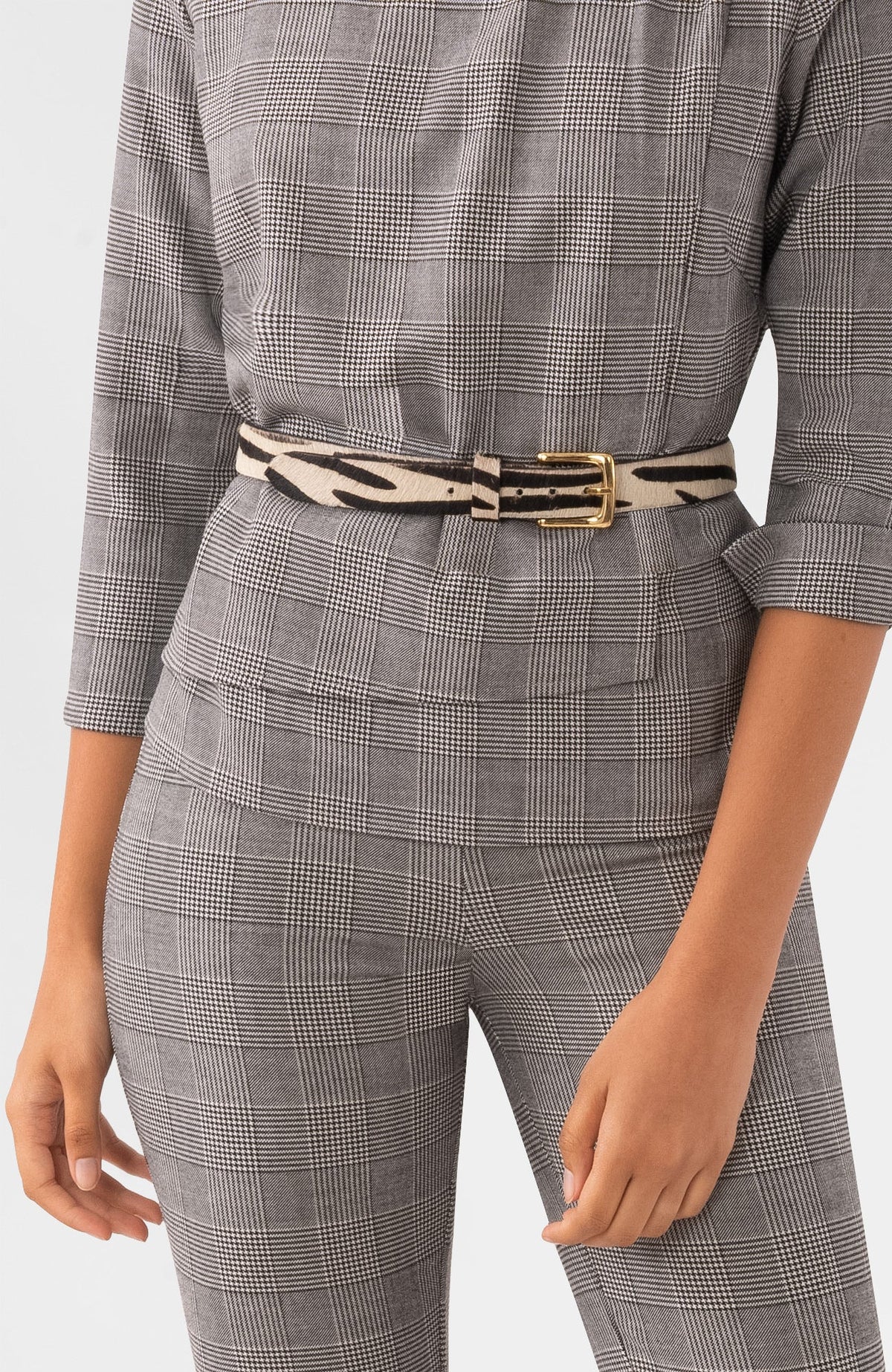 1 or 2 Inch Belted Bliss - Zebra