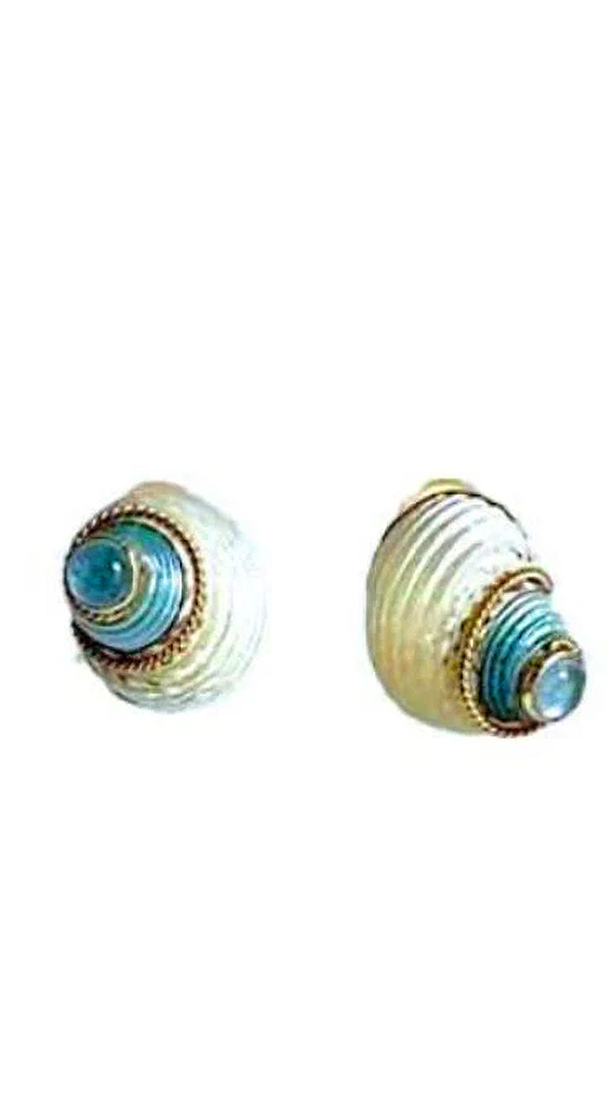 Maz 14K Gold Ear Clips Accented With Tourmalines