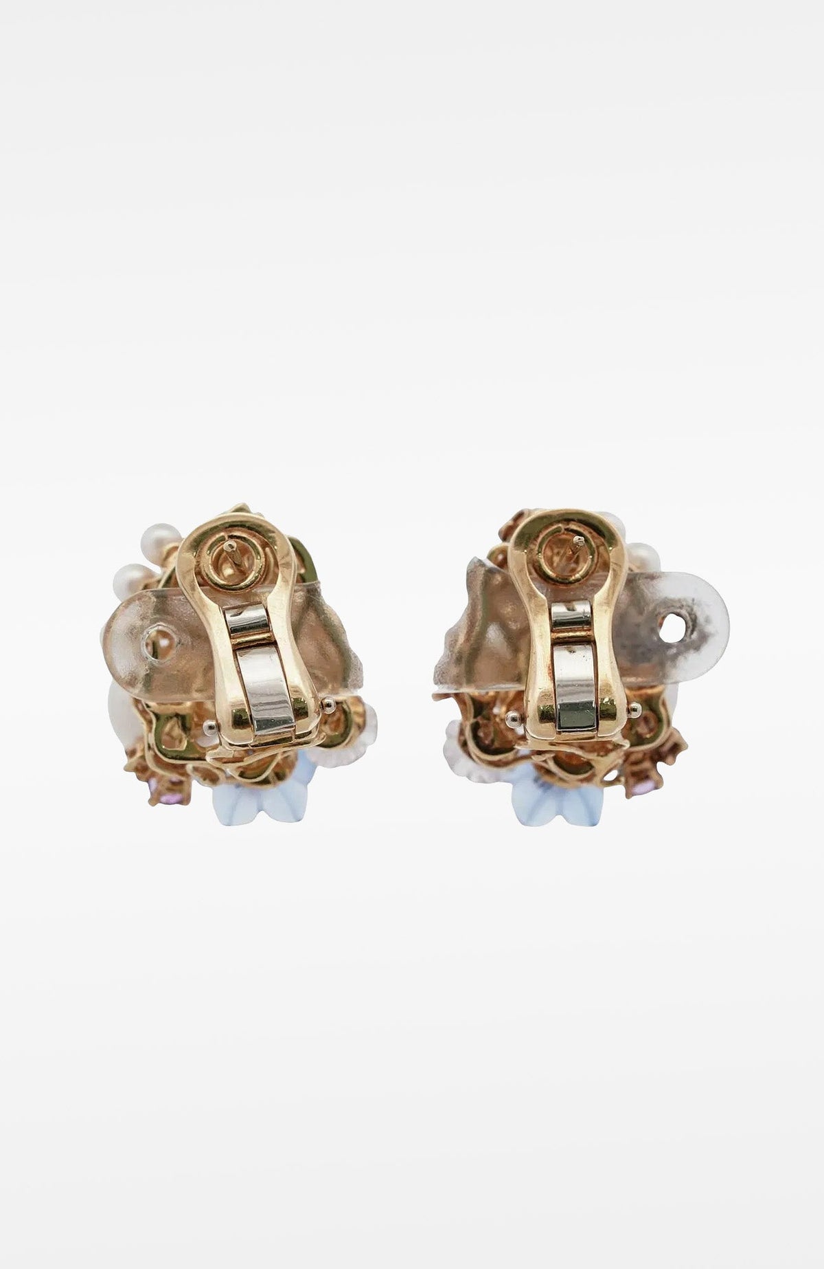 18k Gold Santagostino Gemstone & Pearl - Gretchen Scott