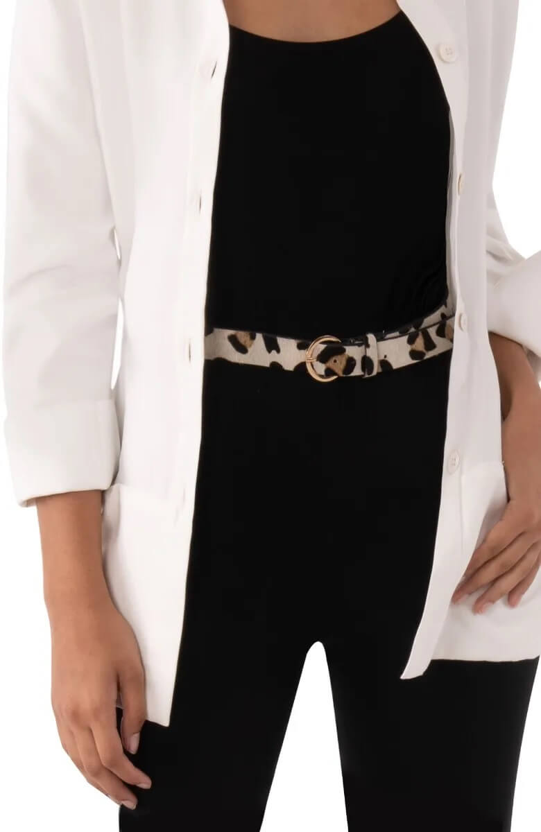 2 Inch Belted Bliss - Leopard - Gretchen Scott