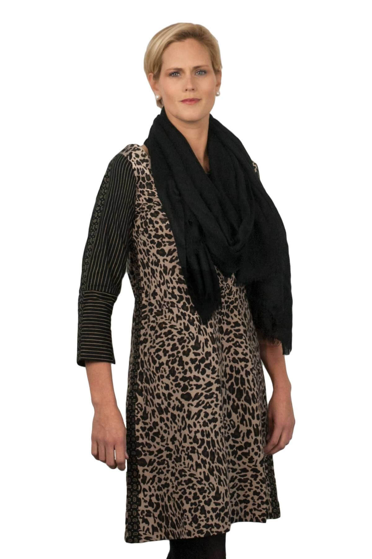 100% Cashmere Pashmina Scarf/Shawl - Classic Black