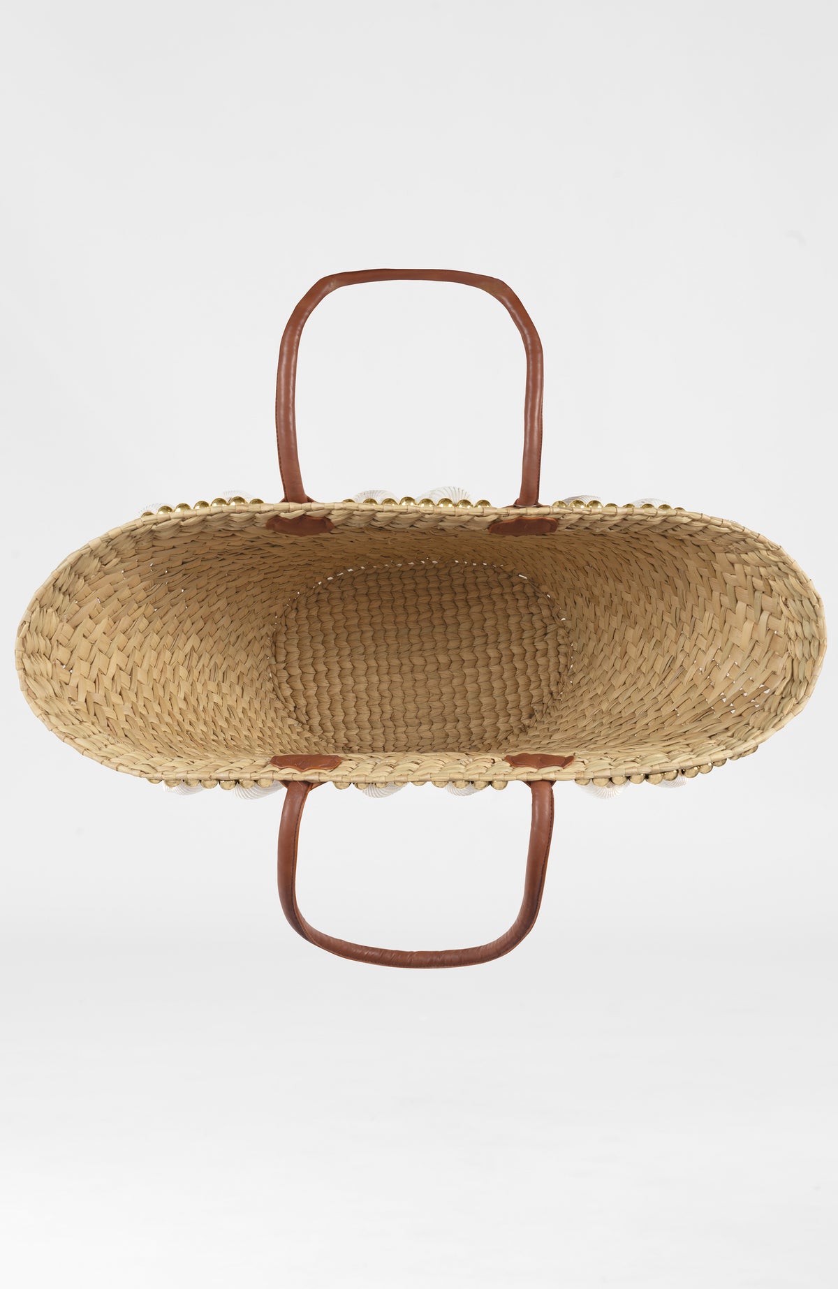 Flipper Woven Beach Bag - Shell Charms One Size