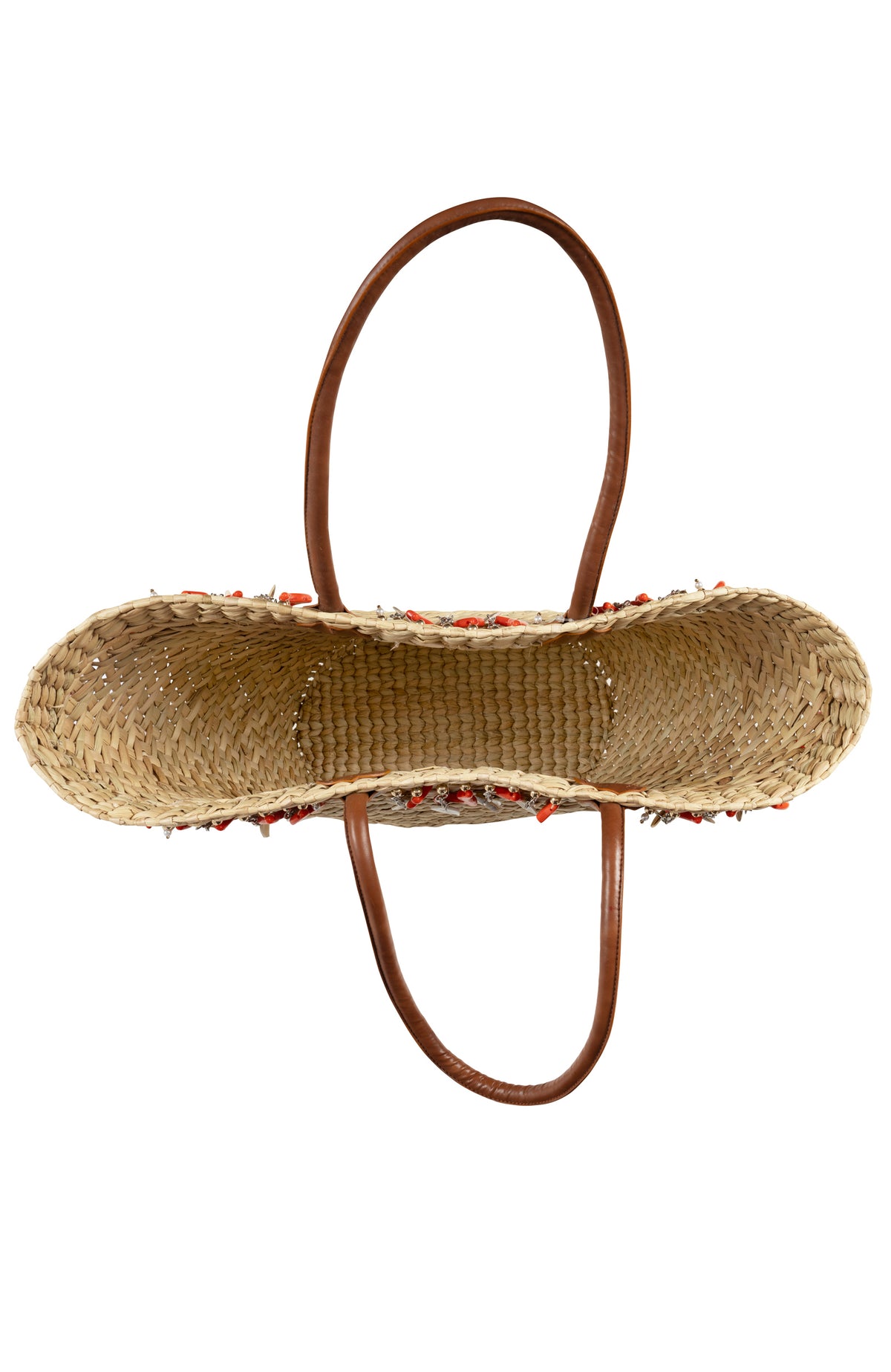 Woven Beach Bag - Snorkel Charms One Size