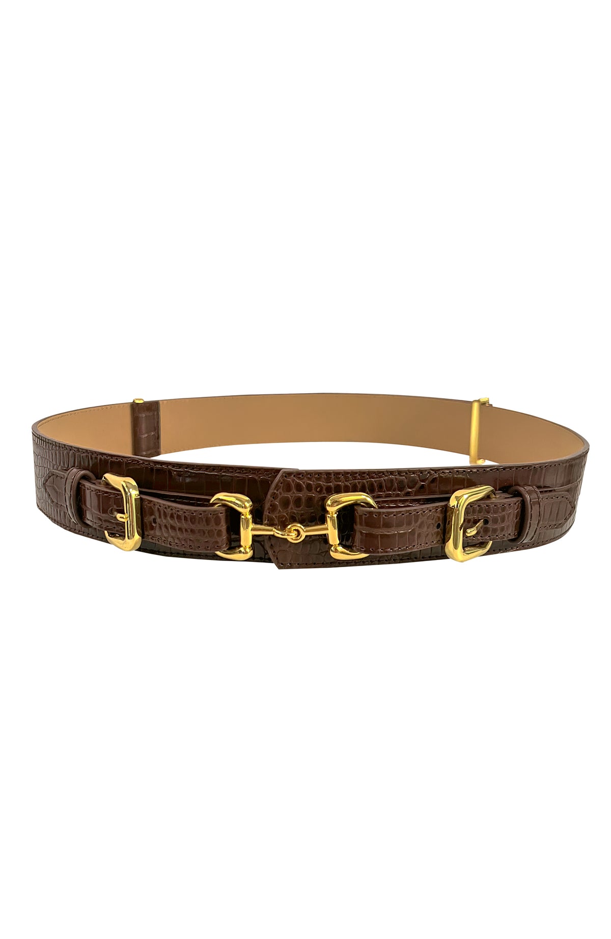 Double Trouble Belt Brown