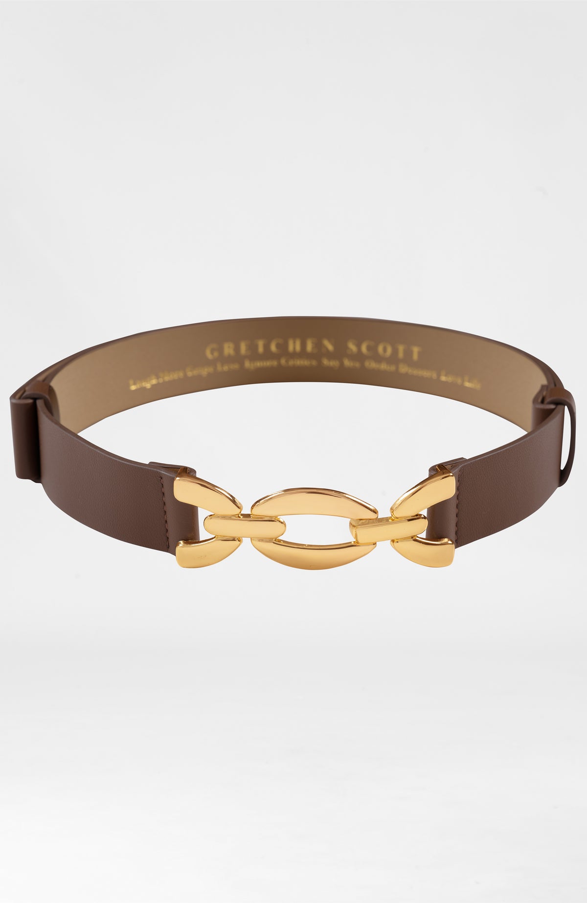 Fasten Your Seat Belt Brown