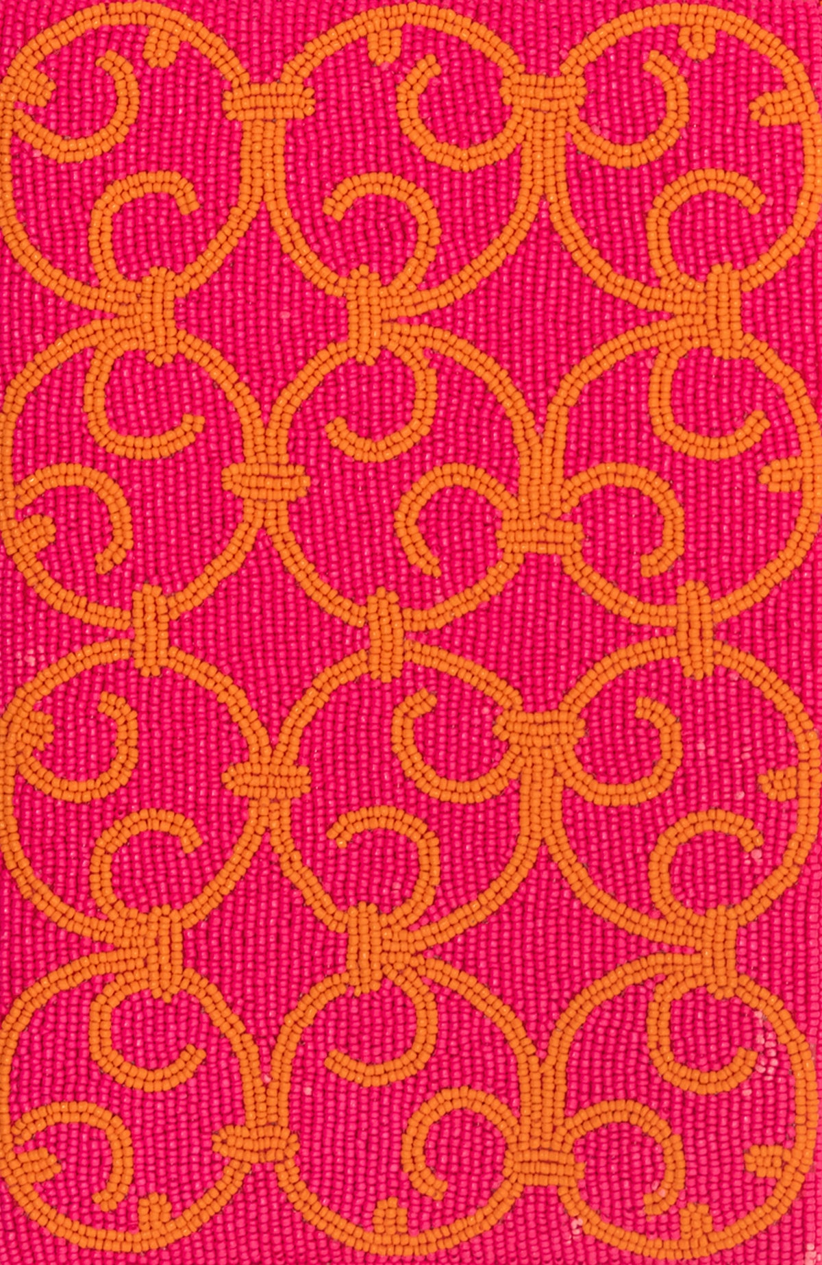 Beaded Clutch - Heaven&#39;s Gate Orange Pink