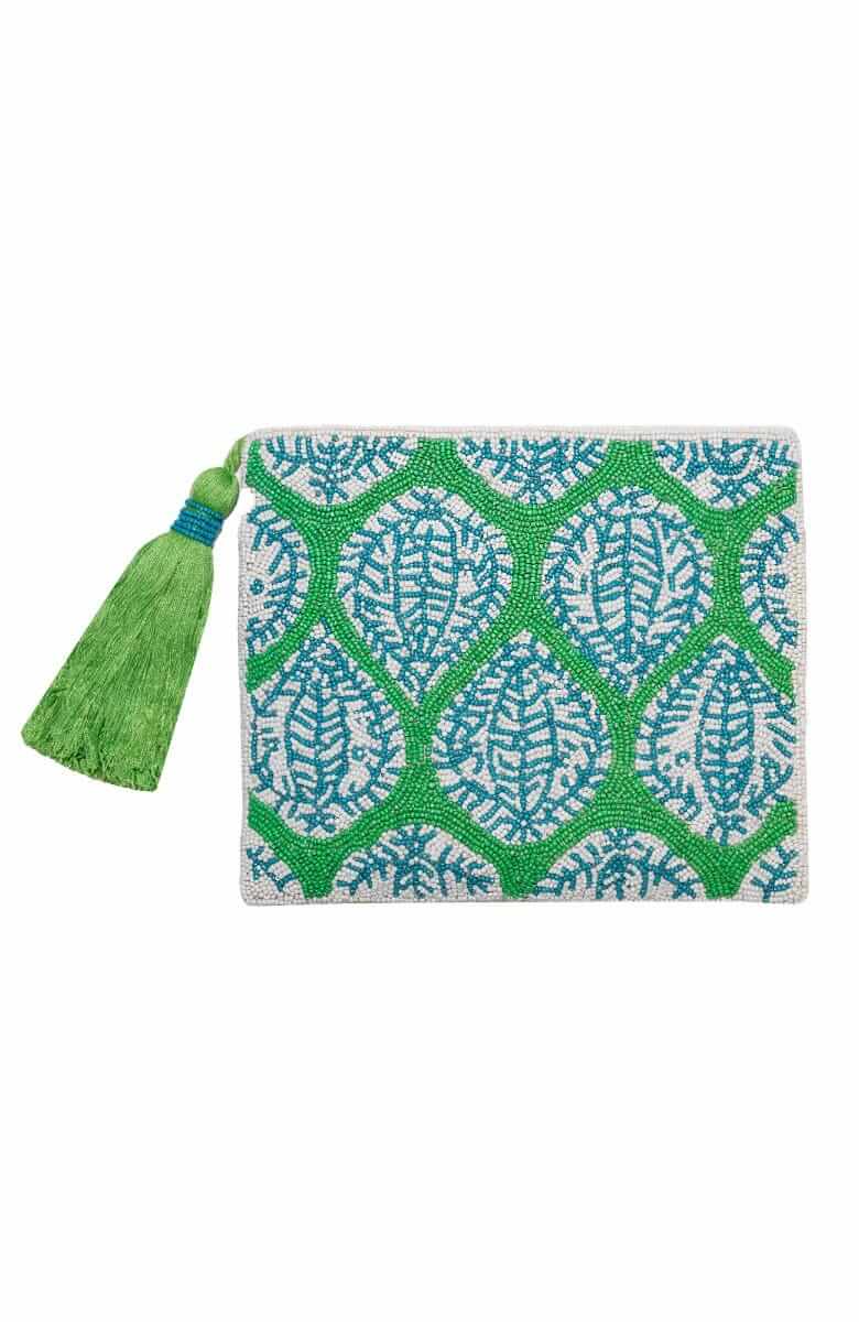 Beaded Clutch - Indian Summer