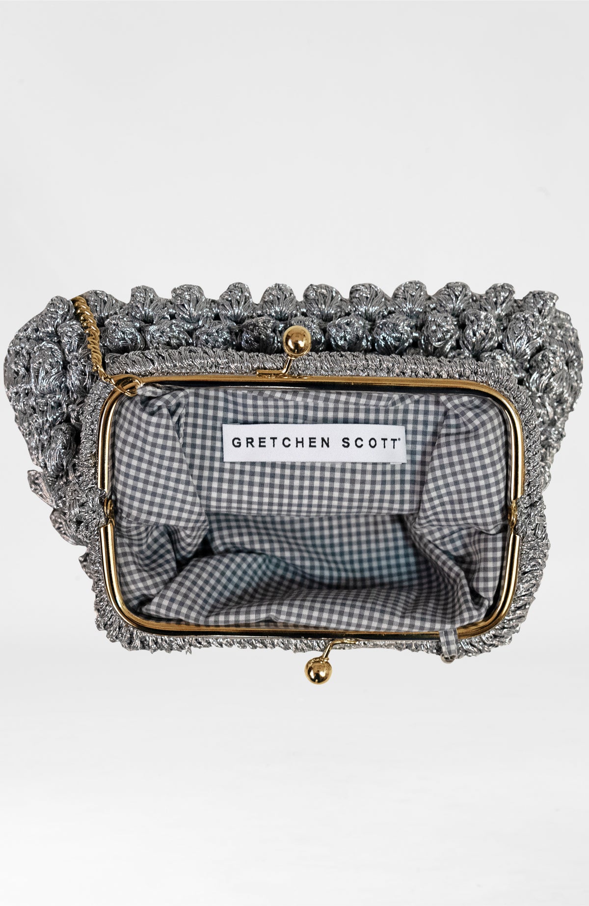 Pop Clutch Silver One Size