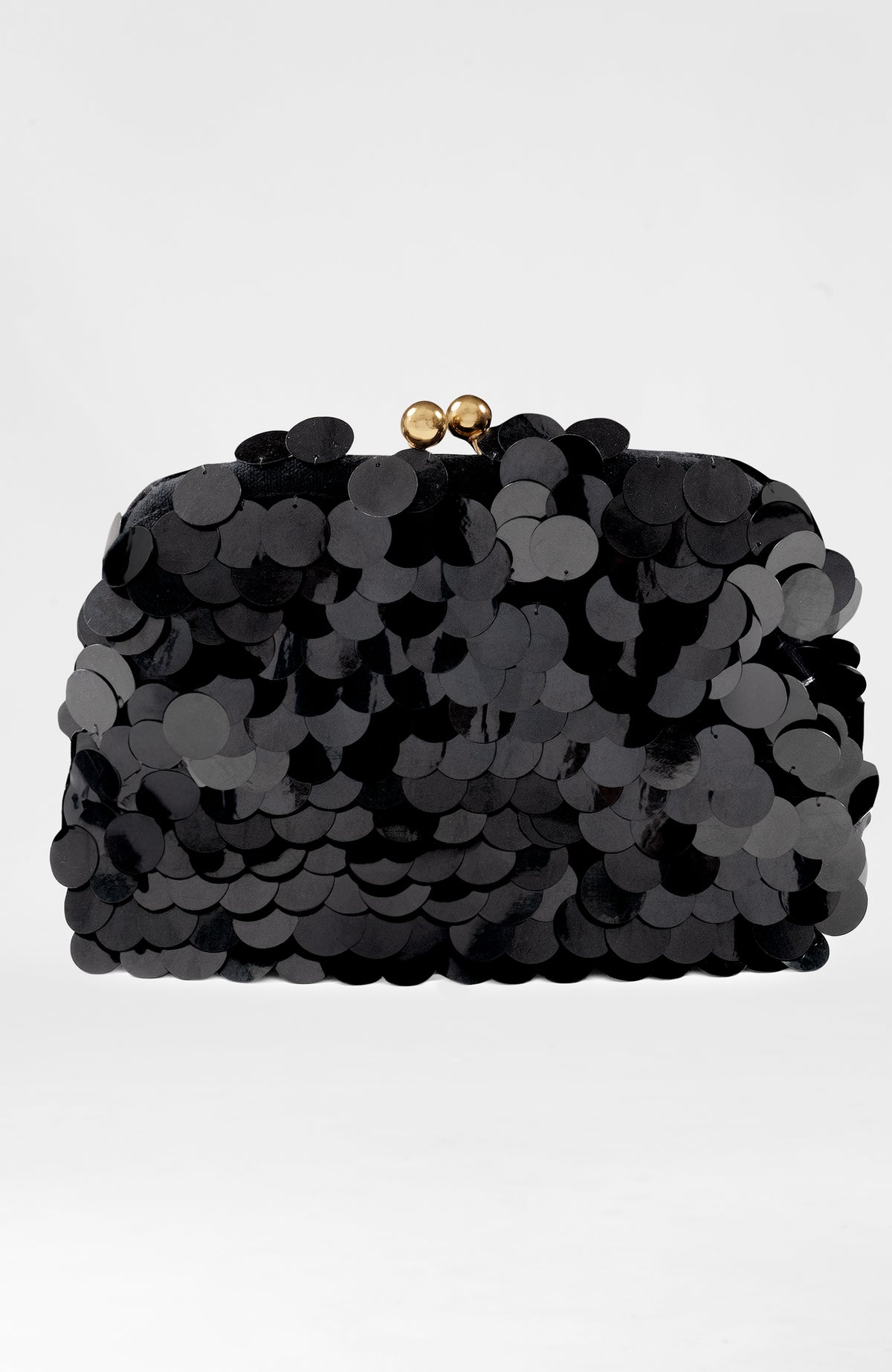Shake N Skimmy Sequin Clutch Black One Size