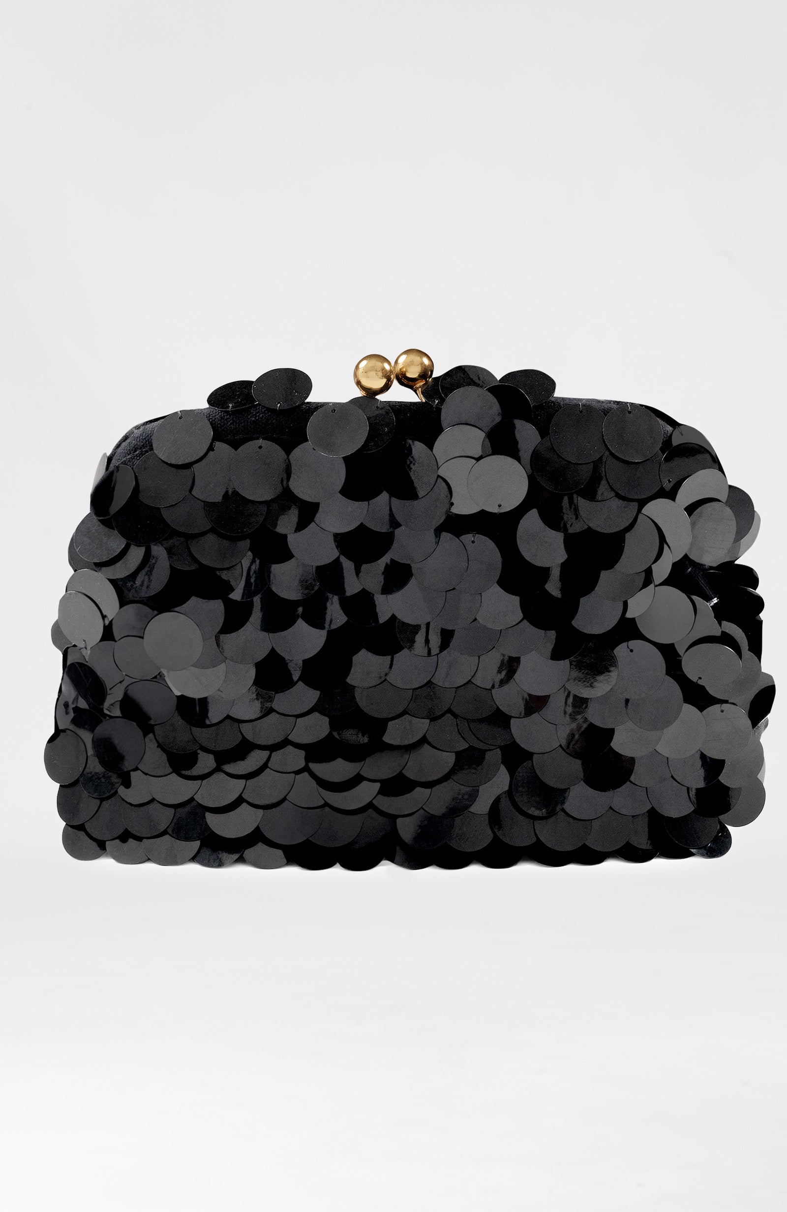 Shake N Skimmy Sequin Clutch Black One Size