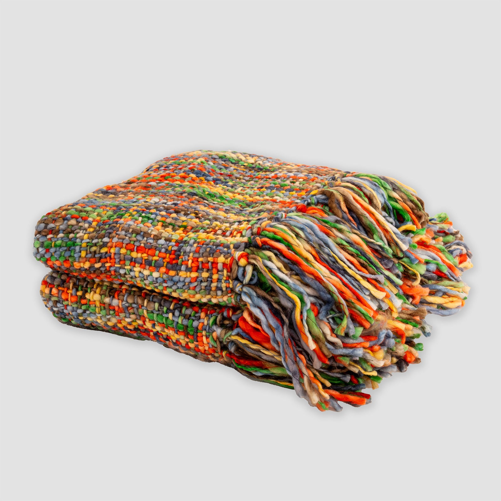 Snootie Snood Fringe Blanket Navy Jewels