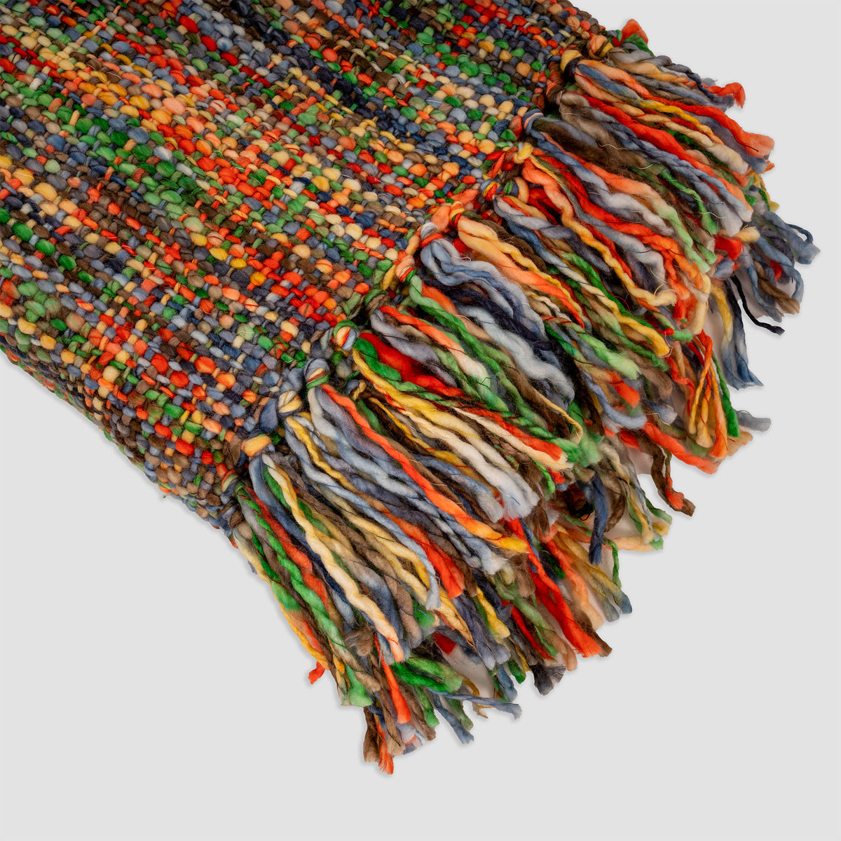 Snootie Snood Fringe Blanket Navy Jewels