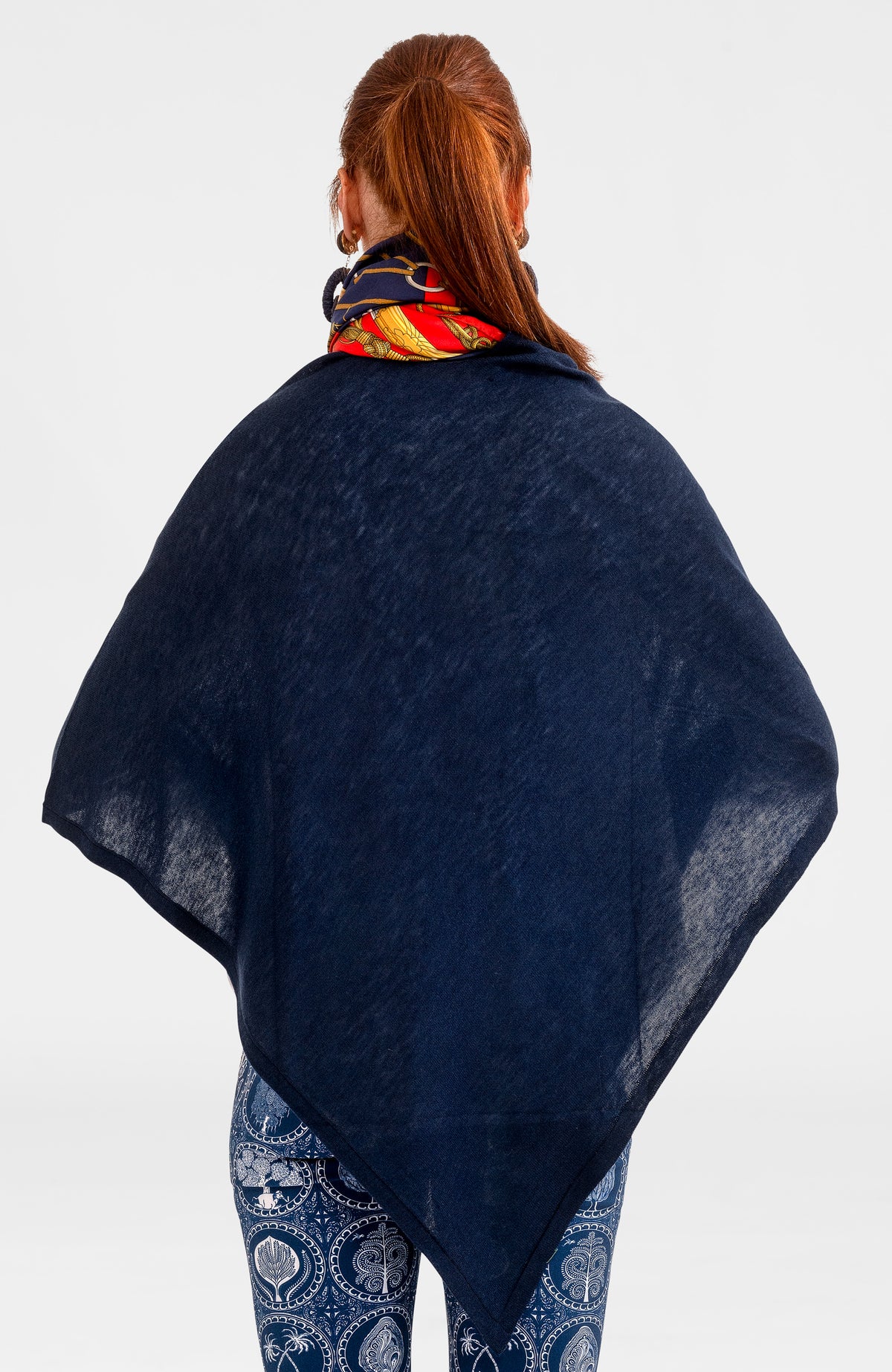 Cashmere-Like Poncho