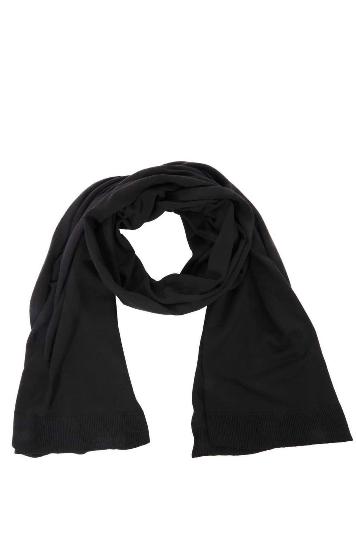 Sneek A Peek Knit Scarf Black