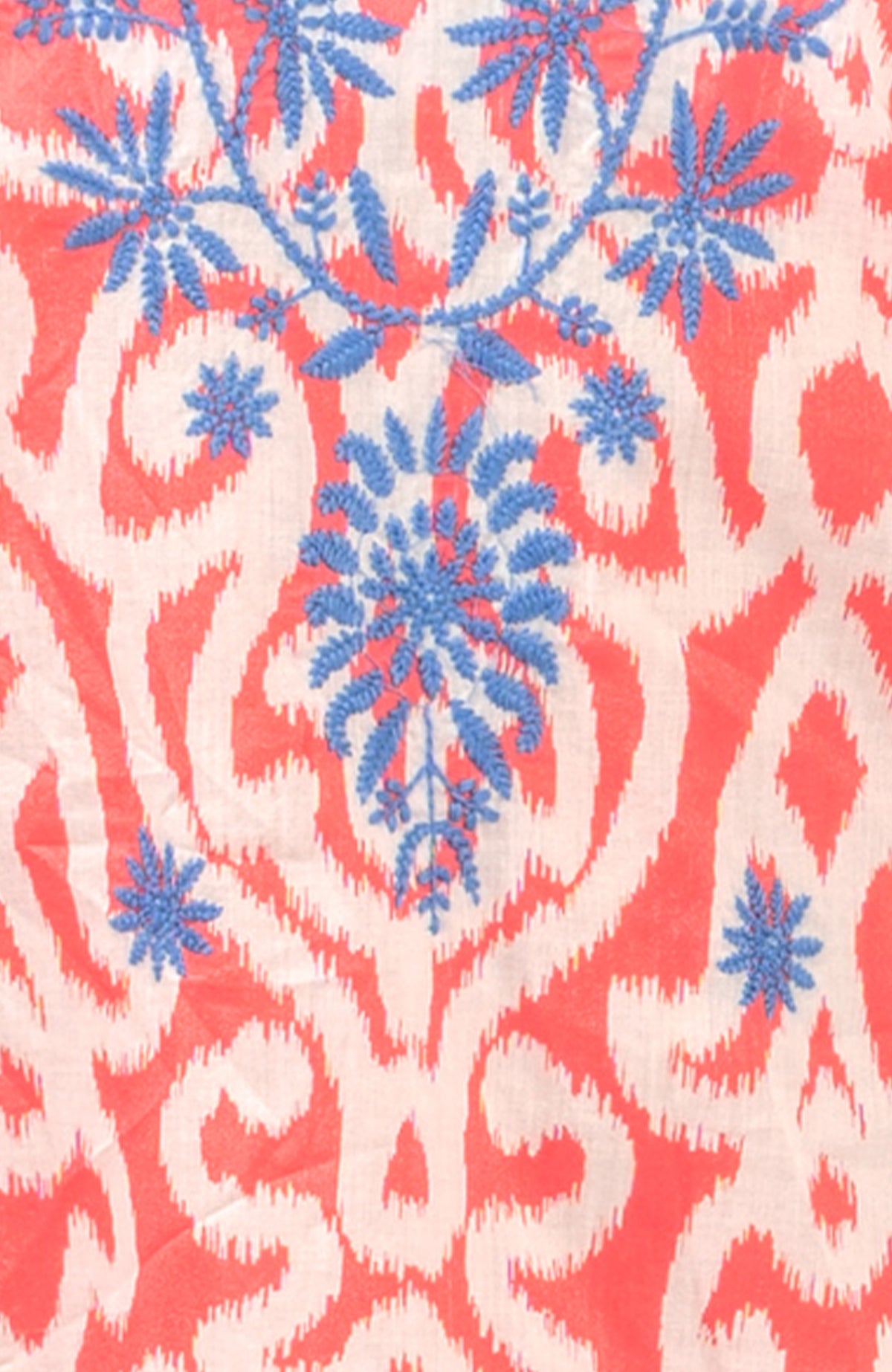 Embroidered Tunic - Arabesque Melon