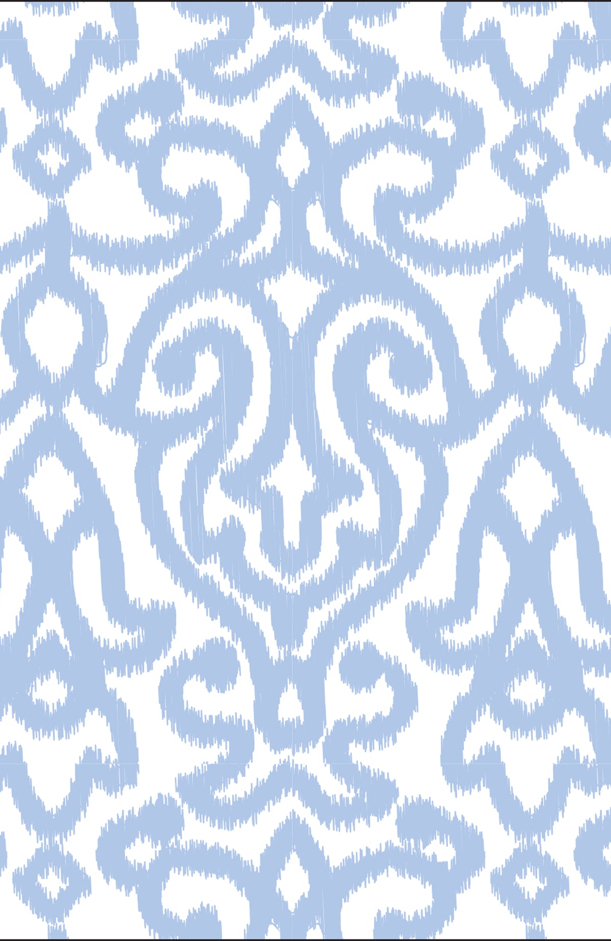 Embroidered Tunic - Arabesque Light Blue