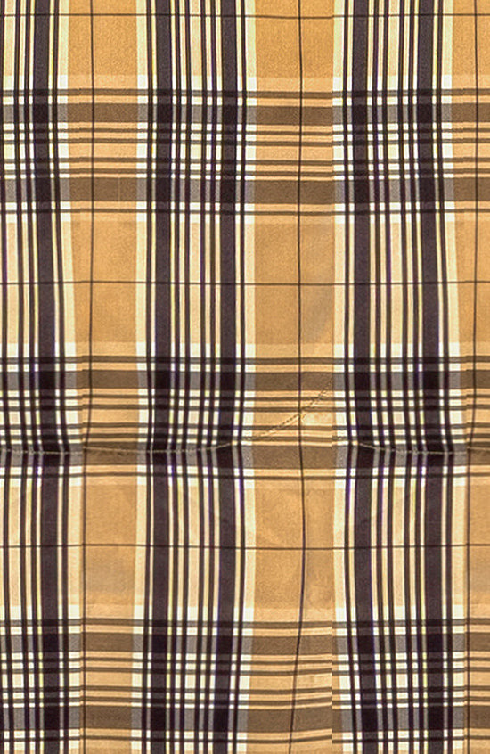 Twist & Shout Top - Belgravia Plaid Khaki Black