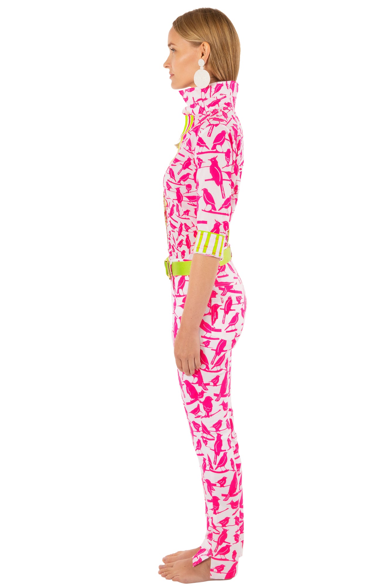 Gripeless Jean - Bird On A Wire - Final Sale Pink