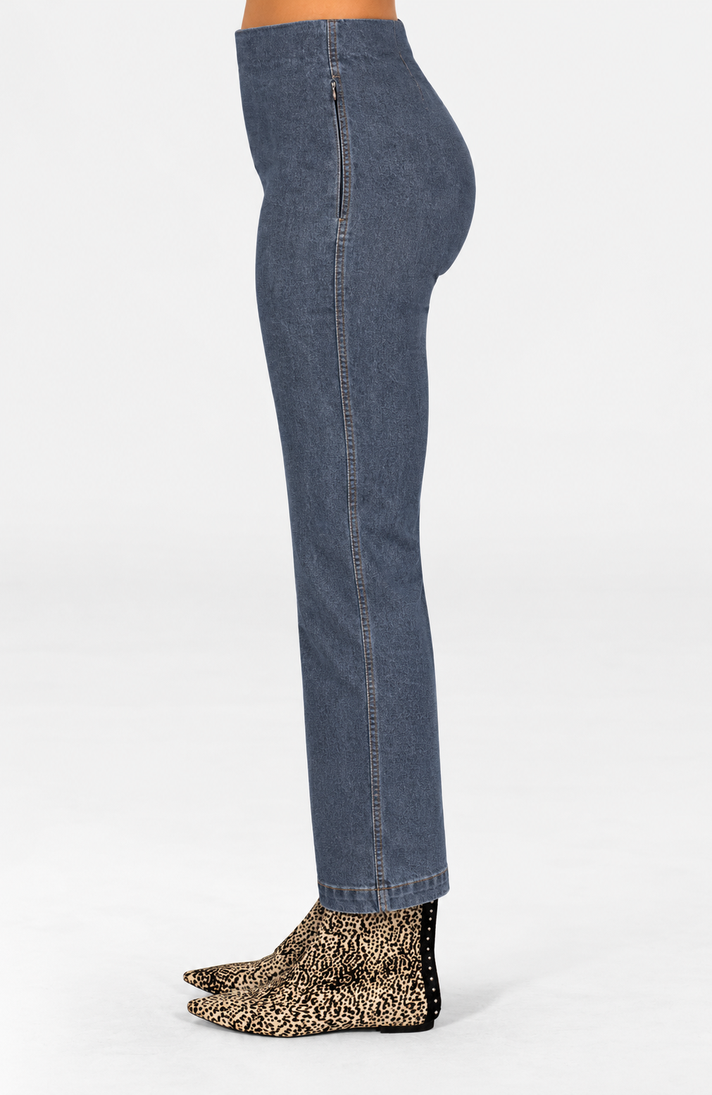 Say Yes Pull On Pants Classic Dark Denim