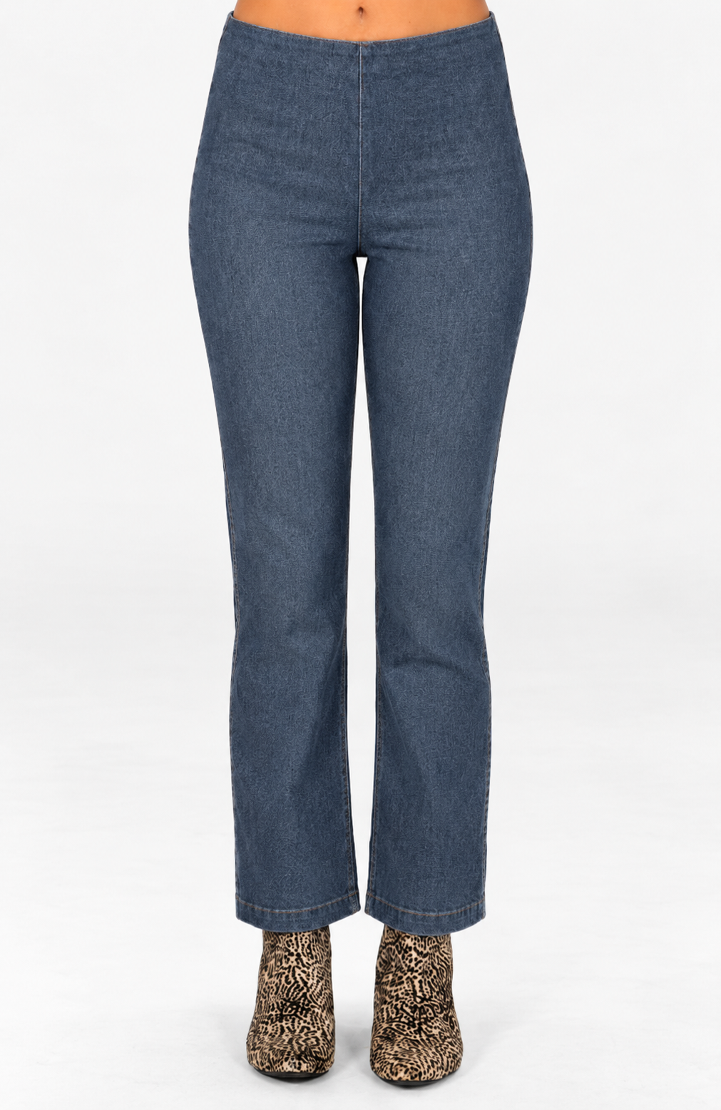 Say Yes Pull On Pants Classic Dark Denim