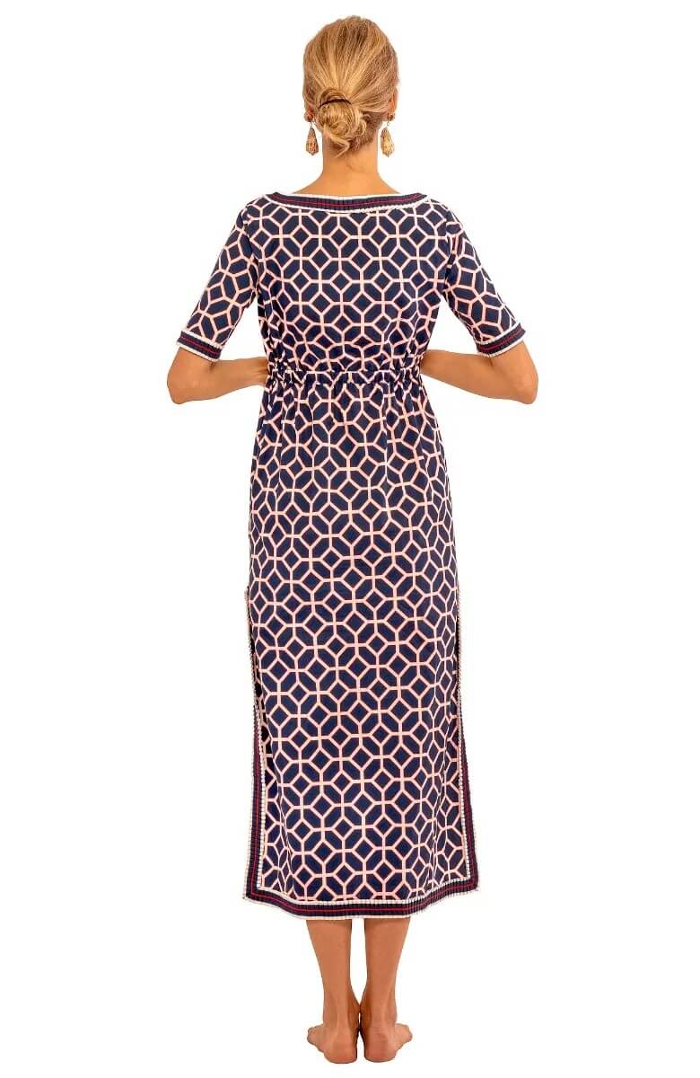 Surf&#39;s Up Dress - Lucy In The Sky With Diamonds Navy