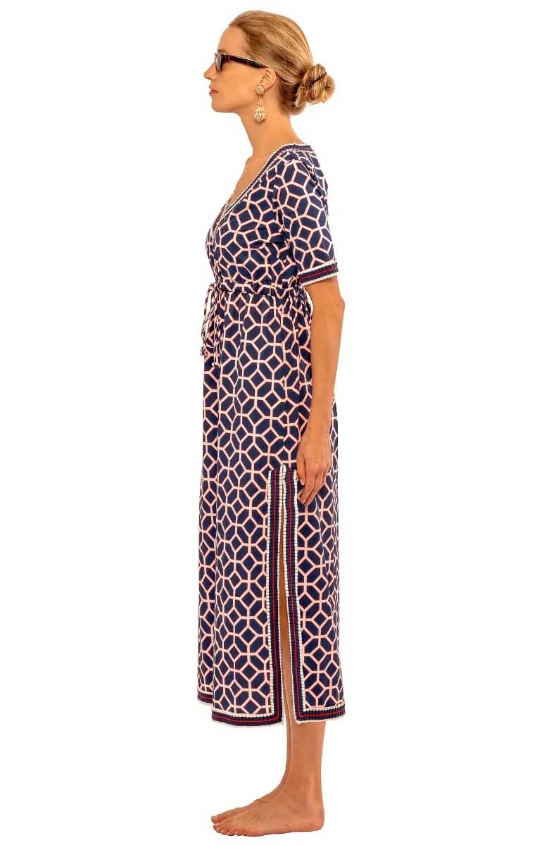 Surf&#39;s Up Dress - Lucy In The Sky With Diamonds Navy