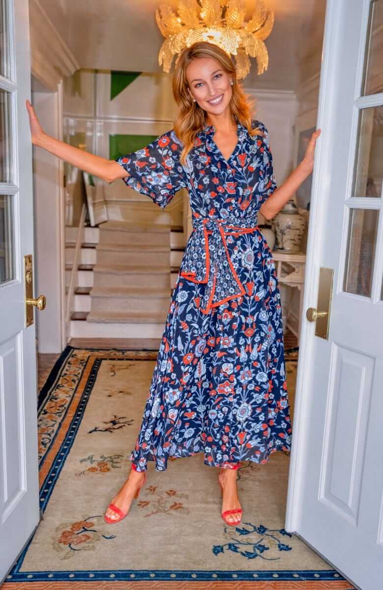 Panache Maxi Dress - Topkapi - Final Sale Navy