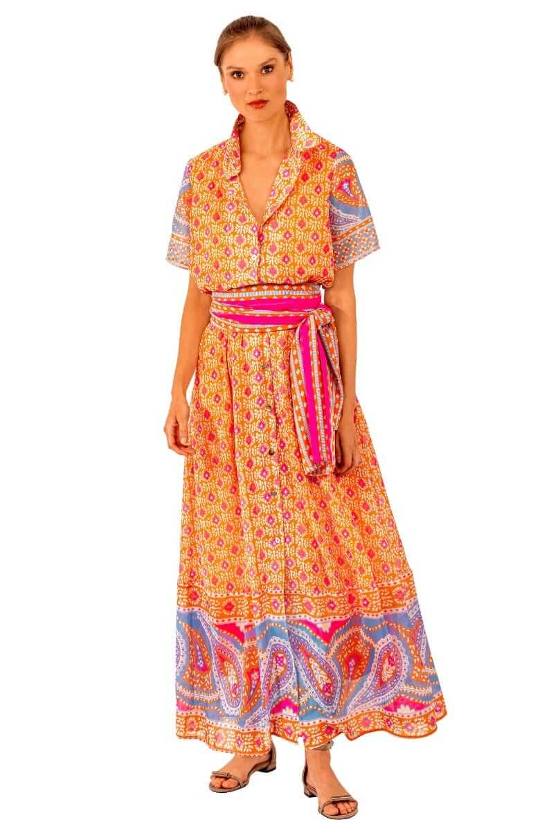 Panache Maxi Dress - Paisley Park - Final Sale Bright