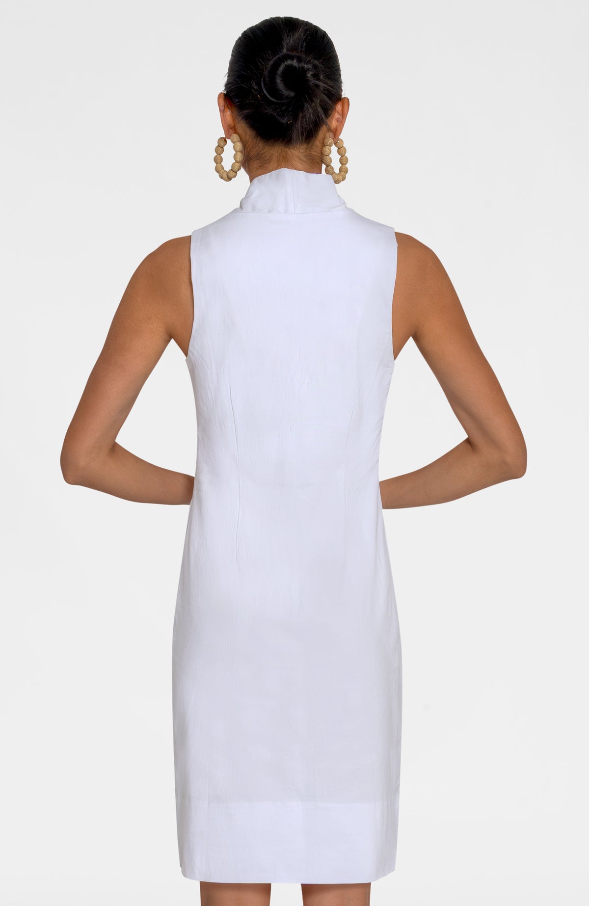 The Countess Dress - Solid White