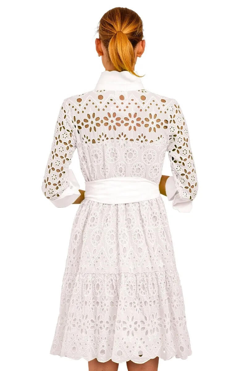 Little Bo Peep Dress - La Di Da White