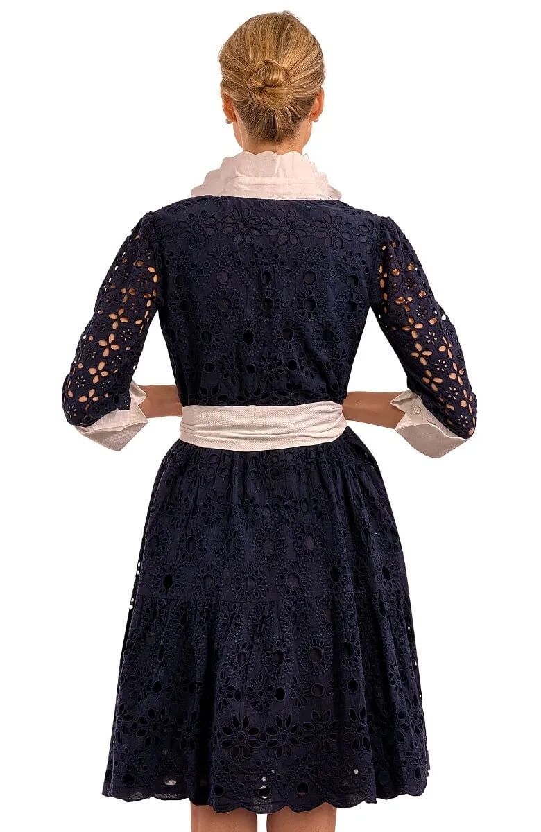 Little Bo Peep Dress - La Di Da Navy