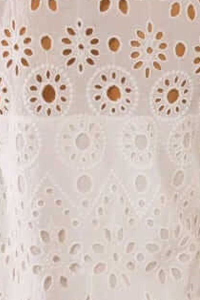 Cotton Eyelet Dress - Ethereal - Final Sale