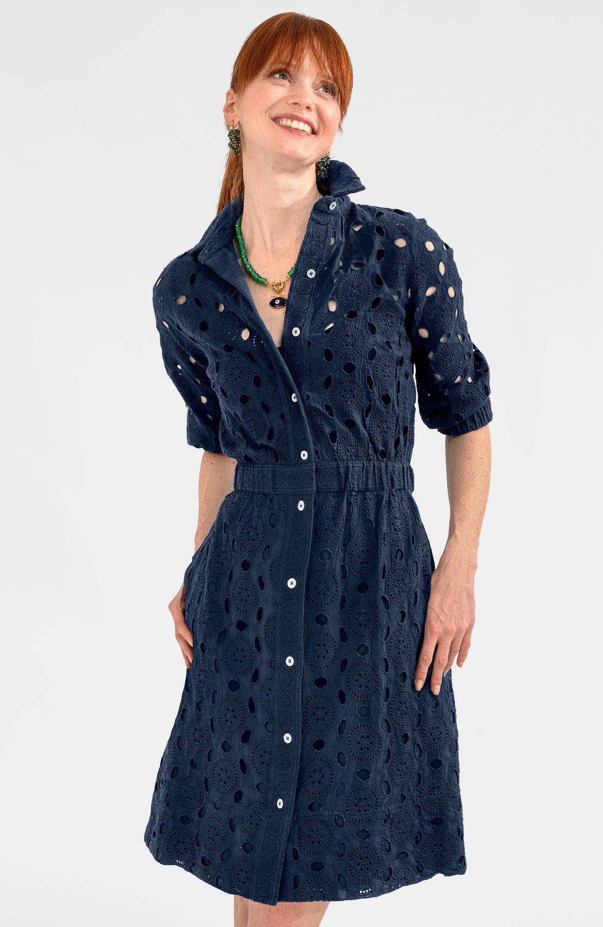 All My Life&#39;s Circle Dress Navy