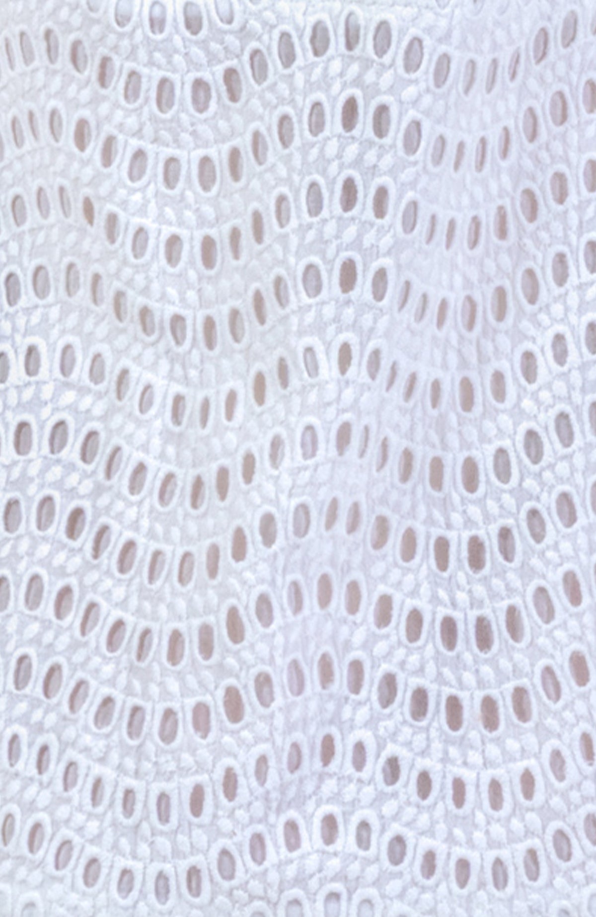 Barely Dress - Eyelet White