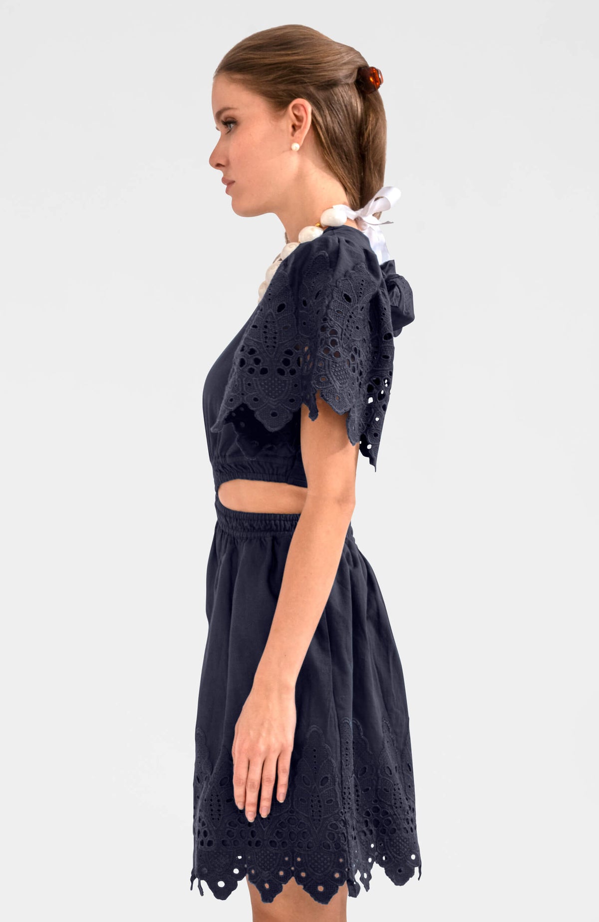 X Marks The Spot Dress (Pre-Order) Navy