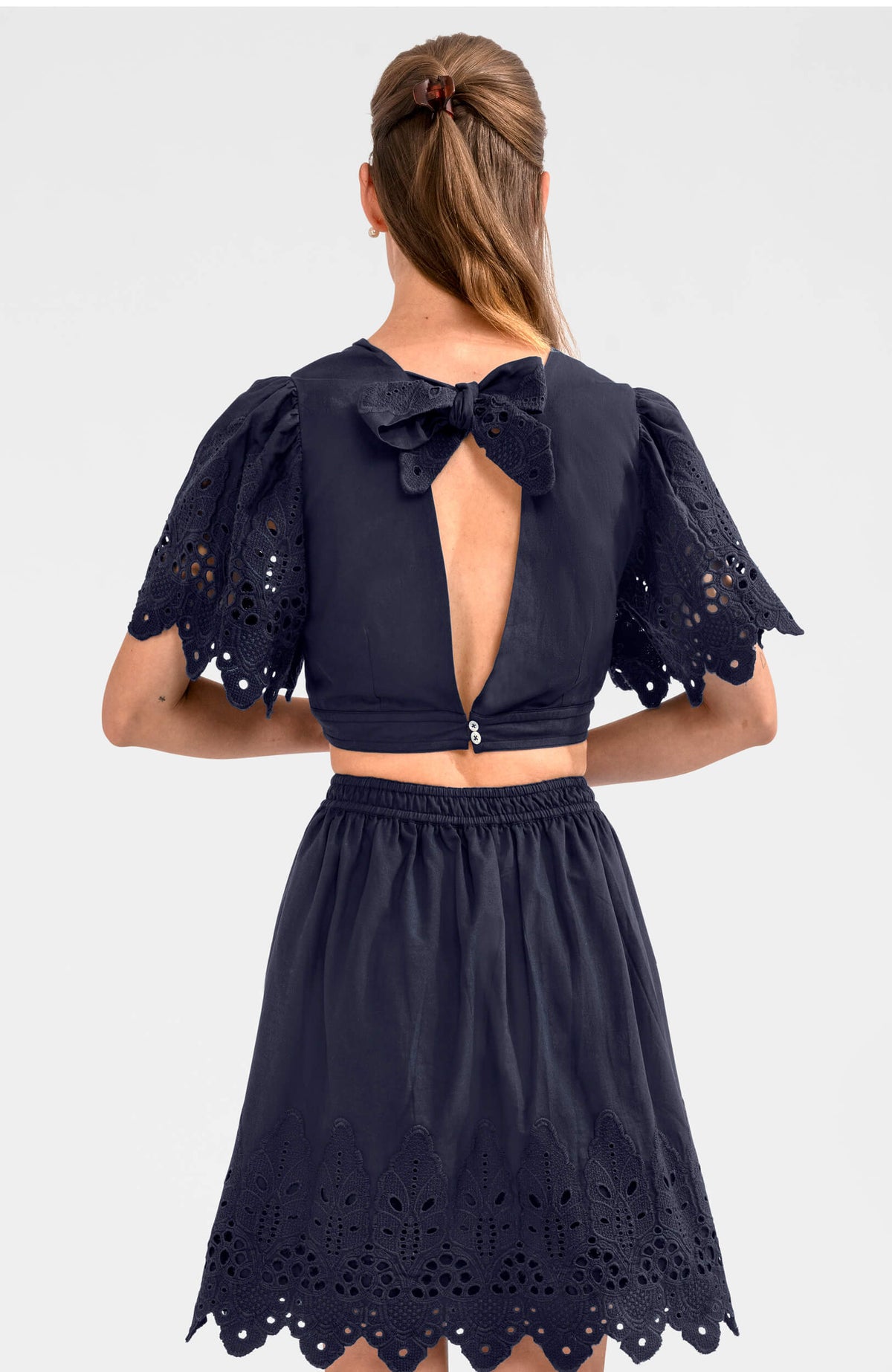 X Marks The Spot Dress (Pre-Order) Navy